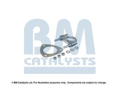 Montagesatz, Abgasrohr