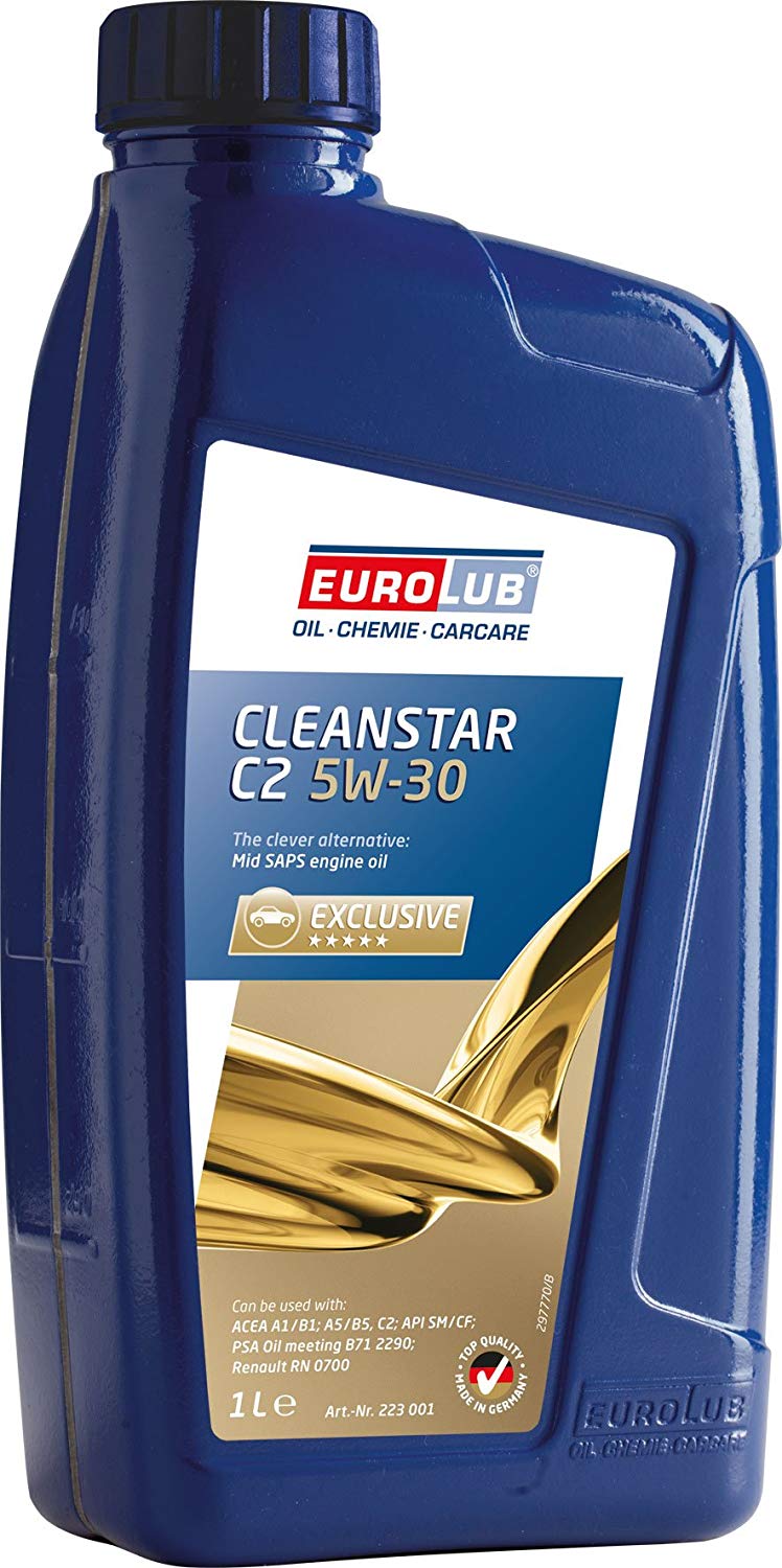 5W-30 Eurolub Cleanstar C2 Motoröl 1 Liter