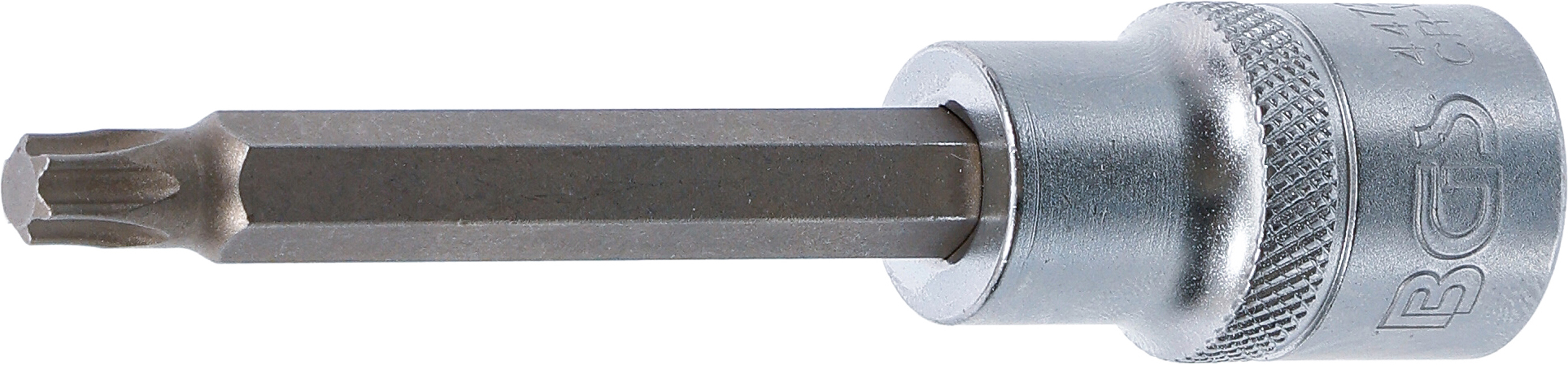 BGS Bit-Einsatz | Länge 100 mm | Antrieb Innenvierkant 12,5 mm (1/2") | T-Profil (für Torx) T40