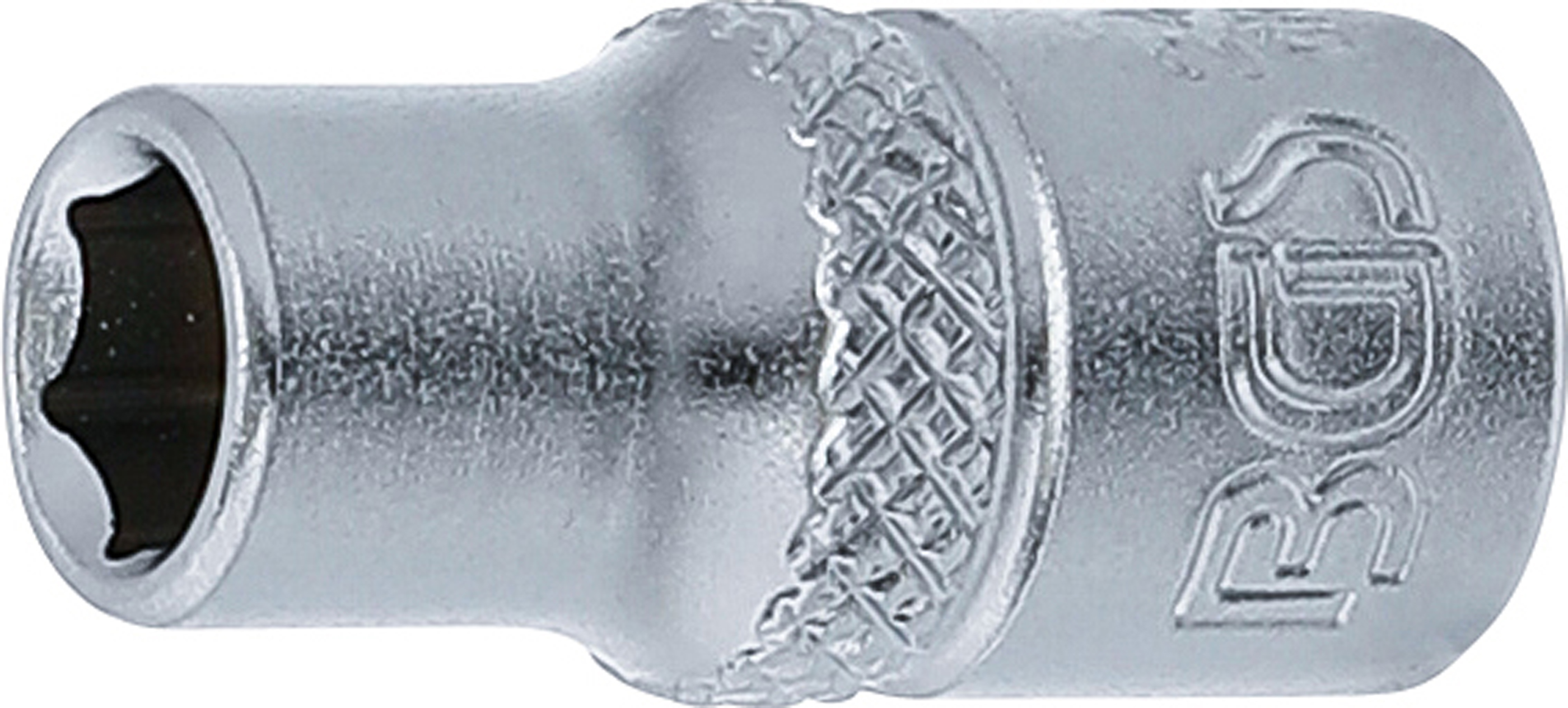 BGS Steckschlüssel-Einsatz Sechskant | Antrieb Innenvierkant 6,3 mm (1/4") | SW 6 mm