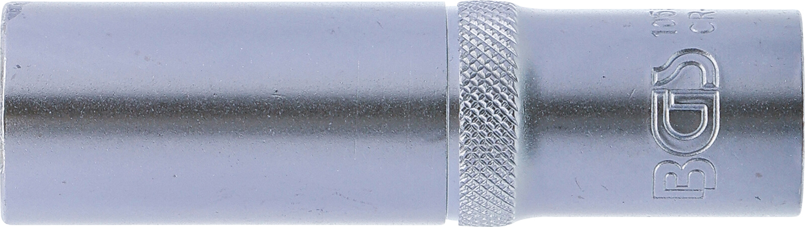 BGS Steckschlüssel-Einsatz Sechskant, tief | Antrieb Innenvierkant 12,5 mm (1/2") | SW 15 mm