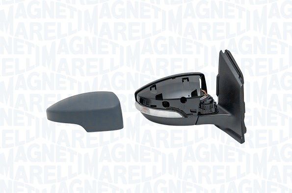 Außenspiegel R (elektrisch, asphärisch, beheizt, grundiert, elektrisch klappbar, mit Blinker) passt zu: FORD KUGA II 10.12-12.19