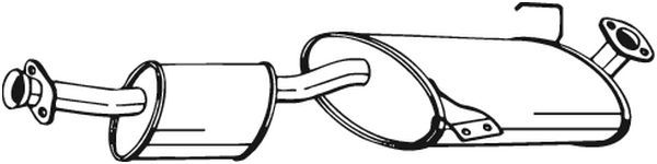 Mittelschalldämpfer