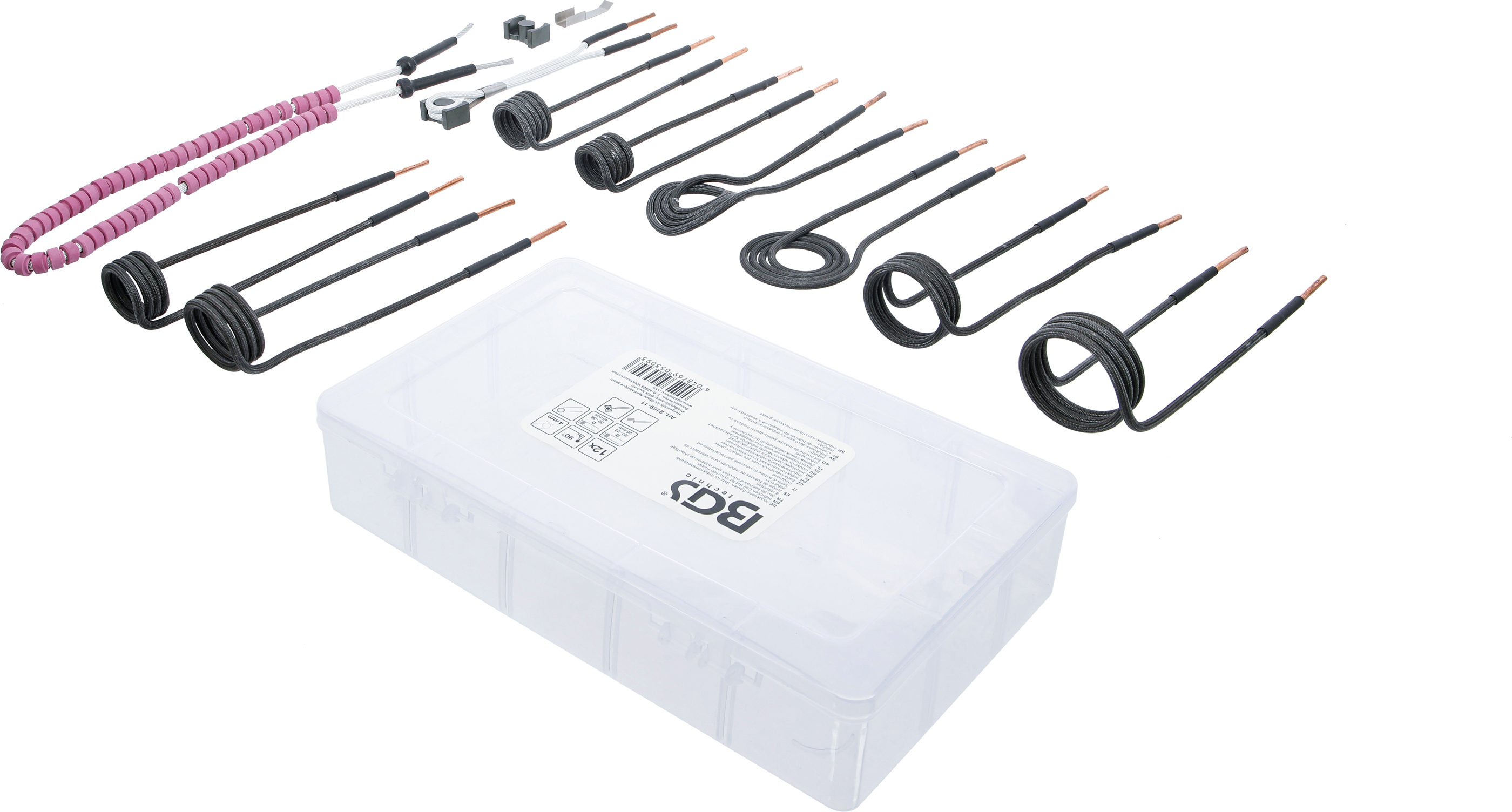 BGS Induktions-Spulen-Satz für Induktionsheizgerät | für Art. 2169, 3390, 3391 | 12-tlg.