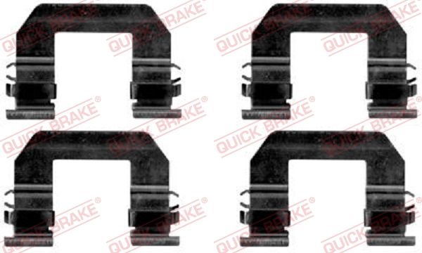 Zubehörsatz, Scheibenbremsbelag