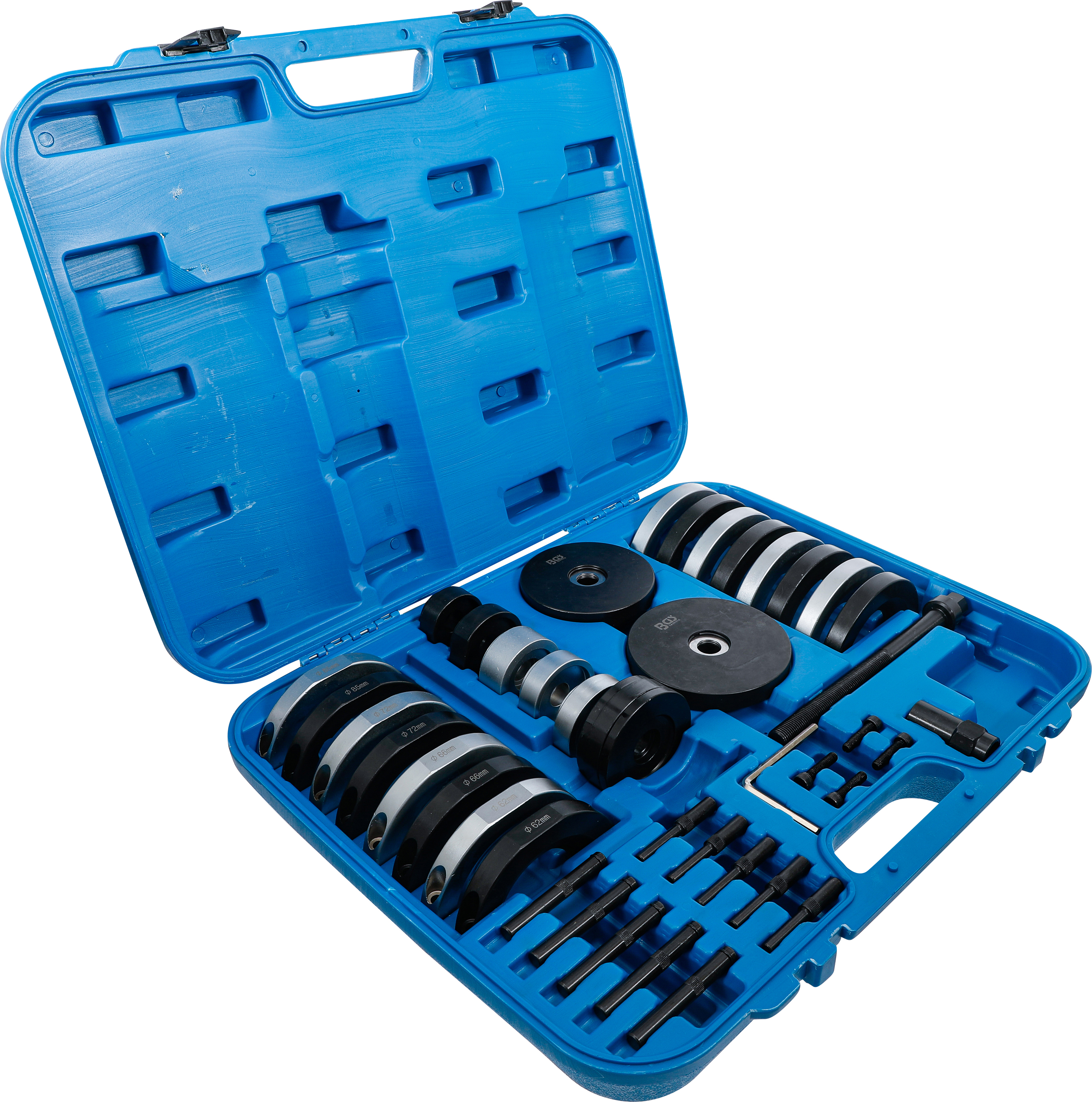 BGS Radlager-Werkzeug-Satz | für VAG | Radlager-Nabeneinheit Ø 62 / 66 / 72 / 85 mm