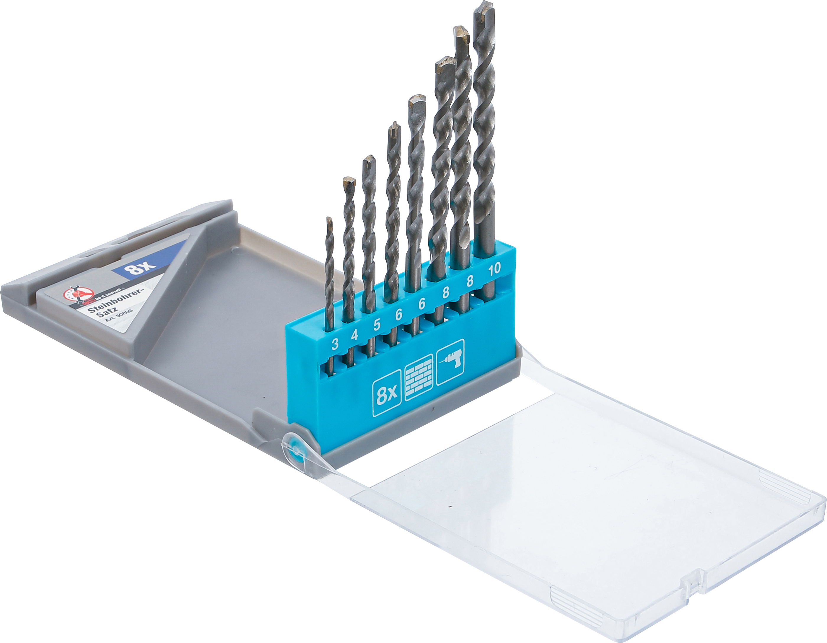 BGS Steinbohrer-Satz | 3 - 10 mm | 8-tlg.