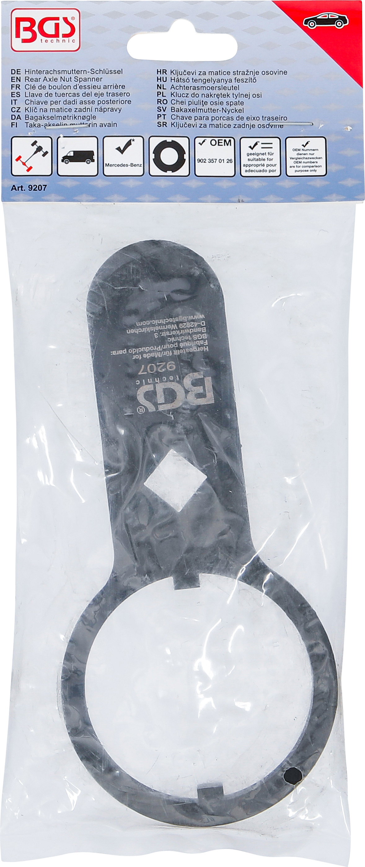 BGS Hinterachsmuttern-Schlüssel | für Mercedes-Benz Sprinter W901 / W905