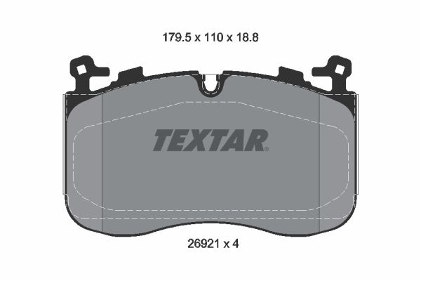 Bremsbelagsatz, Scheibenbremse