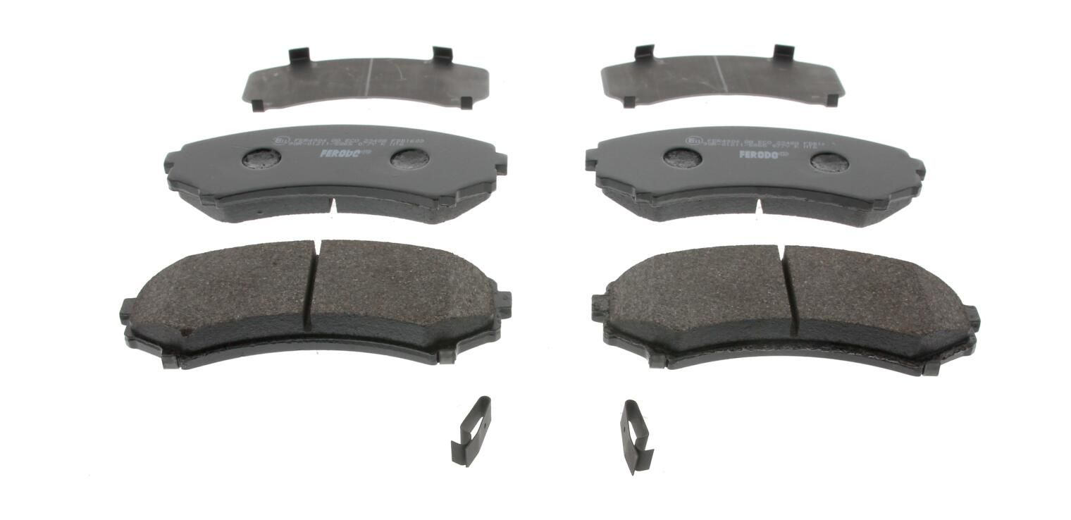 Bremsbelagsatz, Scheibenbremse