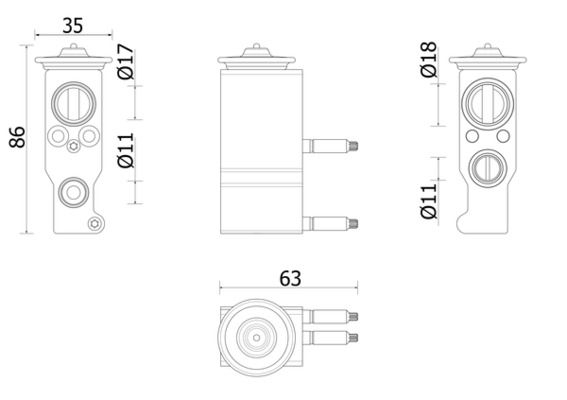 Expansionsventil, Klimaanlage