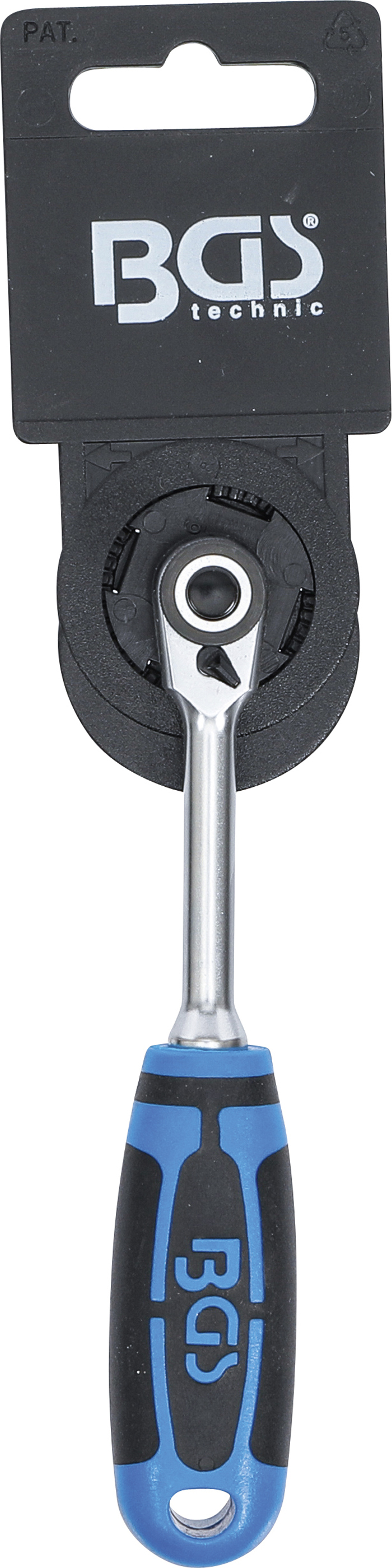 BGS Umschaltknarre | feinverzahnt | Abtrieb Außenvierkant 6,3 mm (1/4")