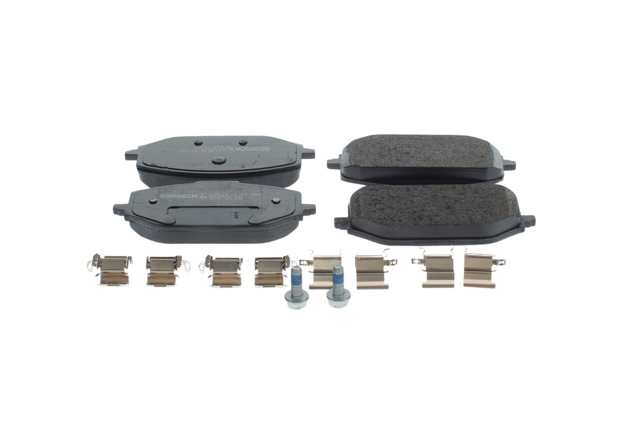 Bremsbelagsatz, Scheibenbremse