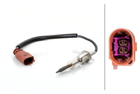 Sensor, Abgastemperatur