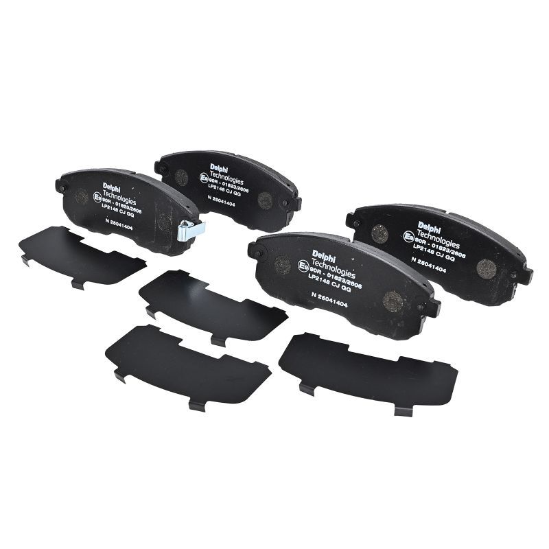 Bremsbelagsatz, Scheibenbremse