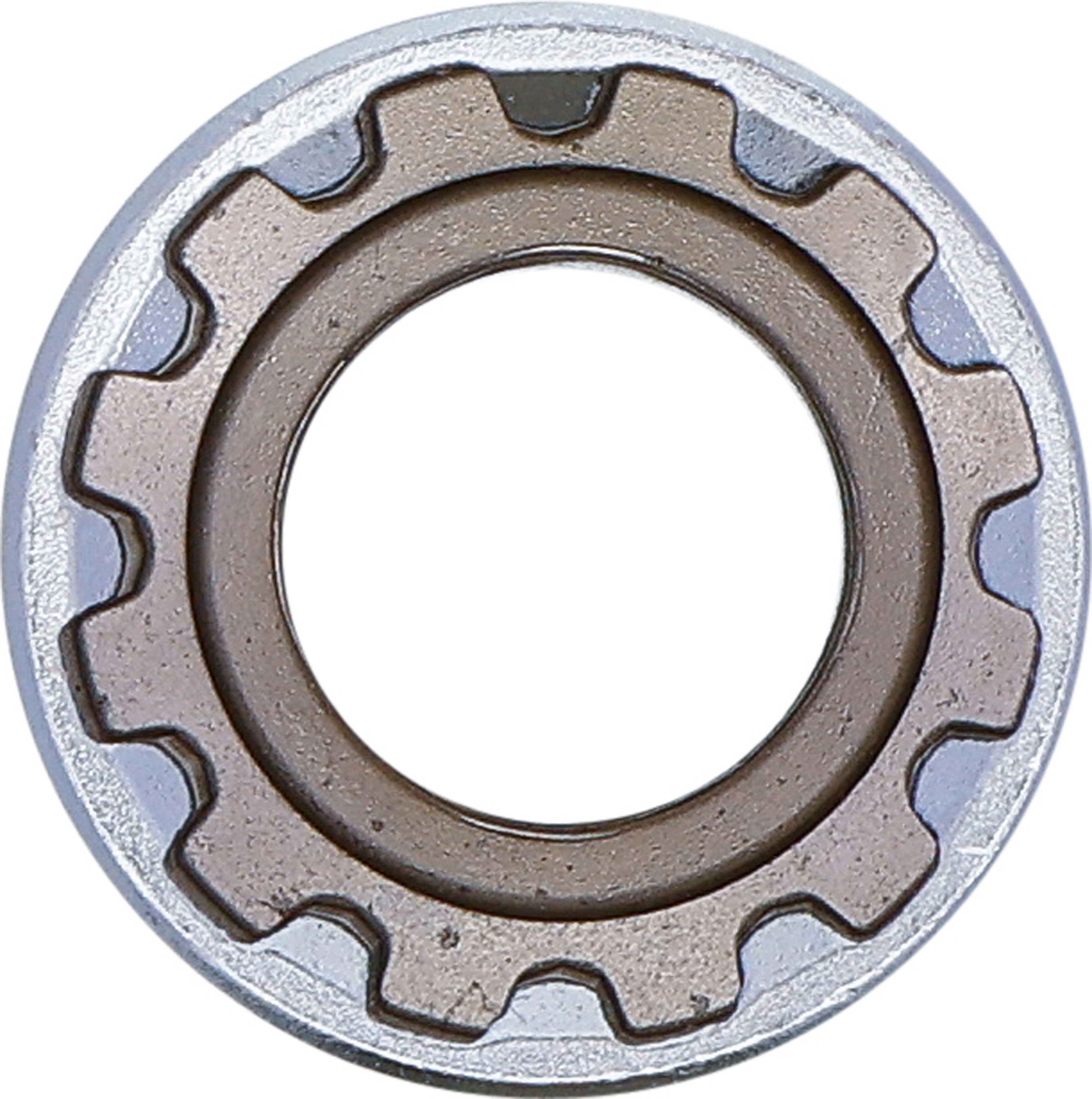 BGS Steckschlüssel-Einsatz Gear Lock | Antrieb Innenvierkant 12,5 mm (1/2") | SW 18 mm