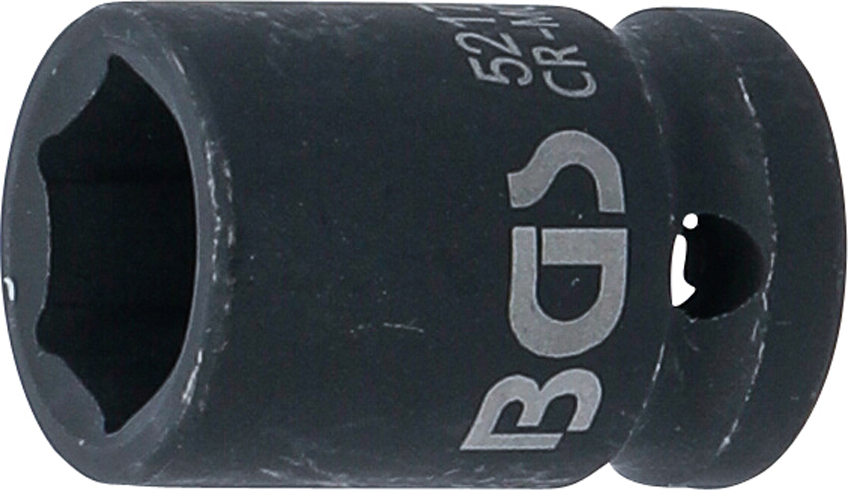 BGS Kraft-Steckschlüssel-Einsatz Sechskant | Antrieb Innenvierkant 12,5 mm (1/2") | SW 17 mm