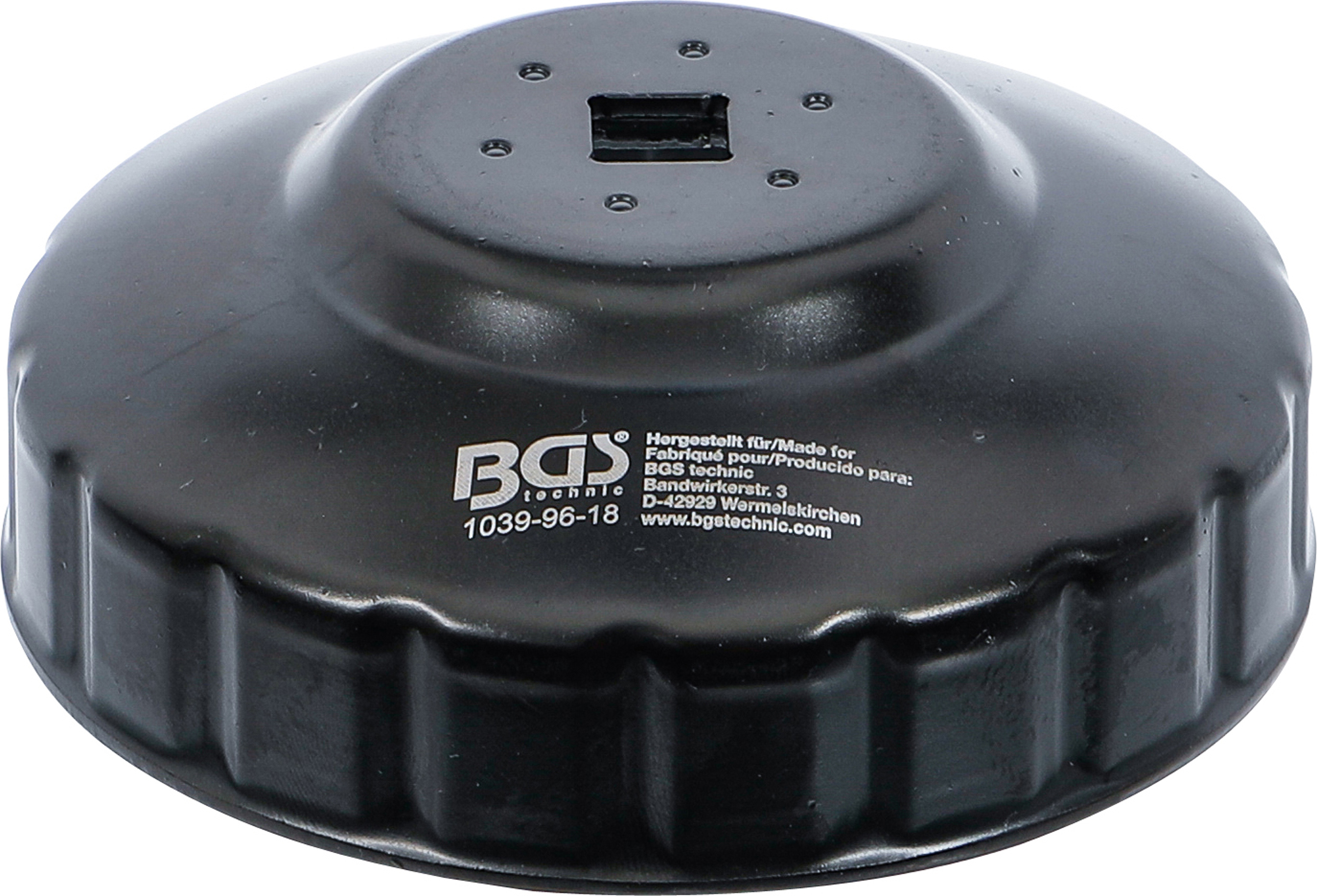 BGS Ölfilterschlüssel | 18-kant | Ø 96 mm | für Renault, VW