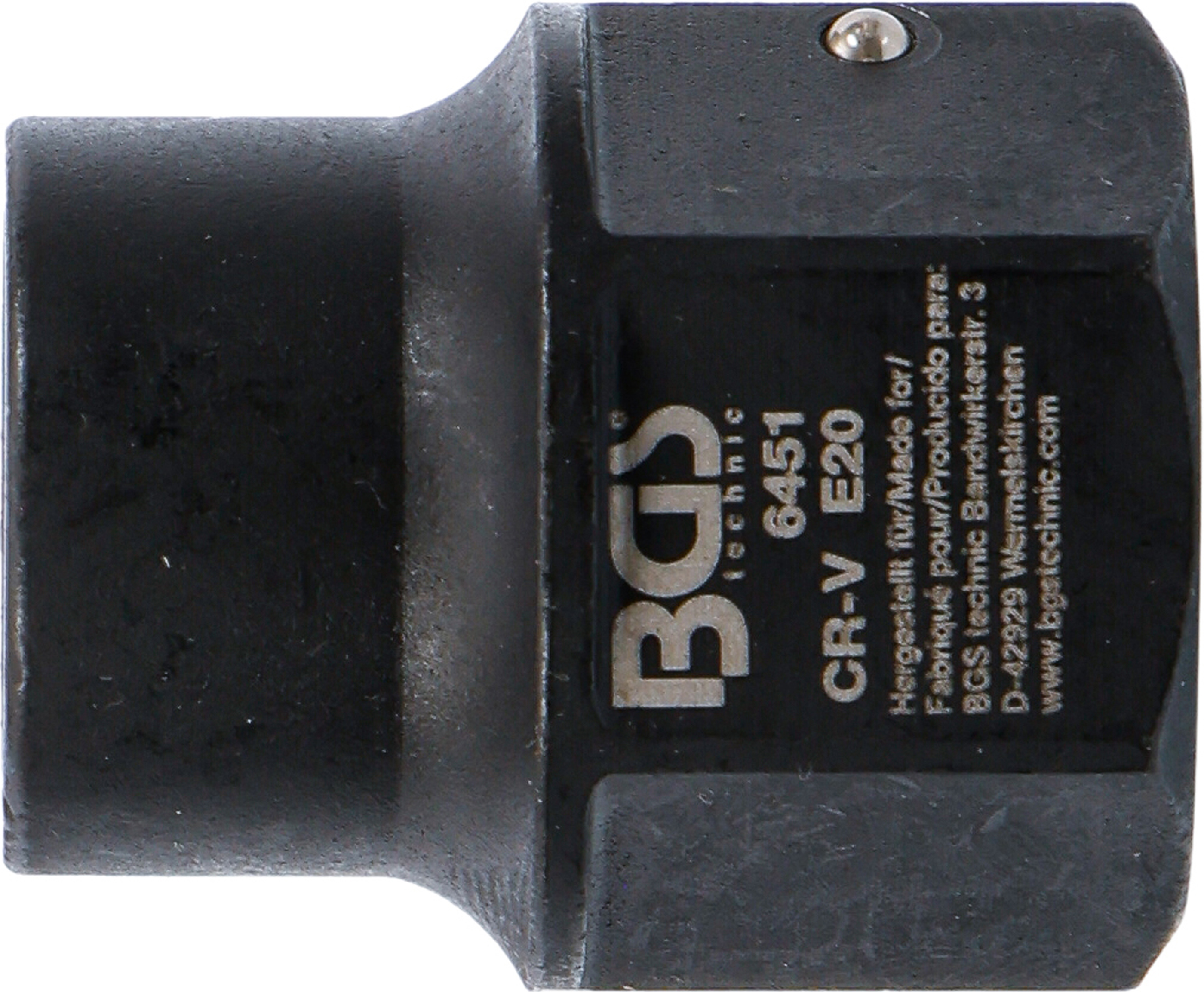 BGS Bremssattel-Einsatz | E-Profil (für Torx) | für MAN TGA | Antrieb Außensechskant 30 mm | SW E20