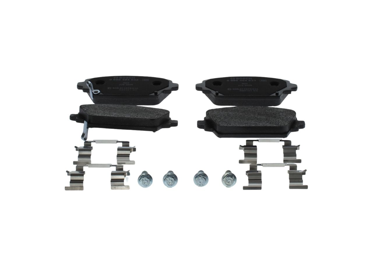 Bremsbelagsatz, Scheibenbremse