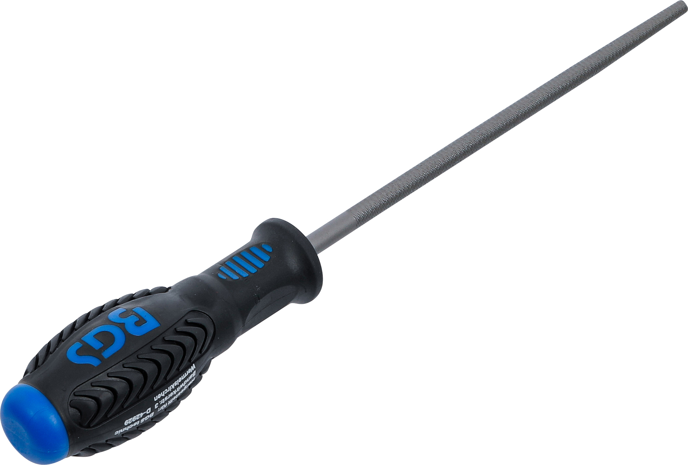 BGS Werkstattfeile | rund | Hieb 3 | 200 mm