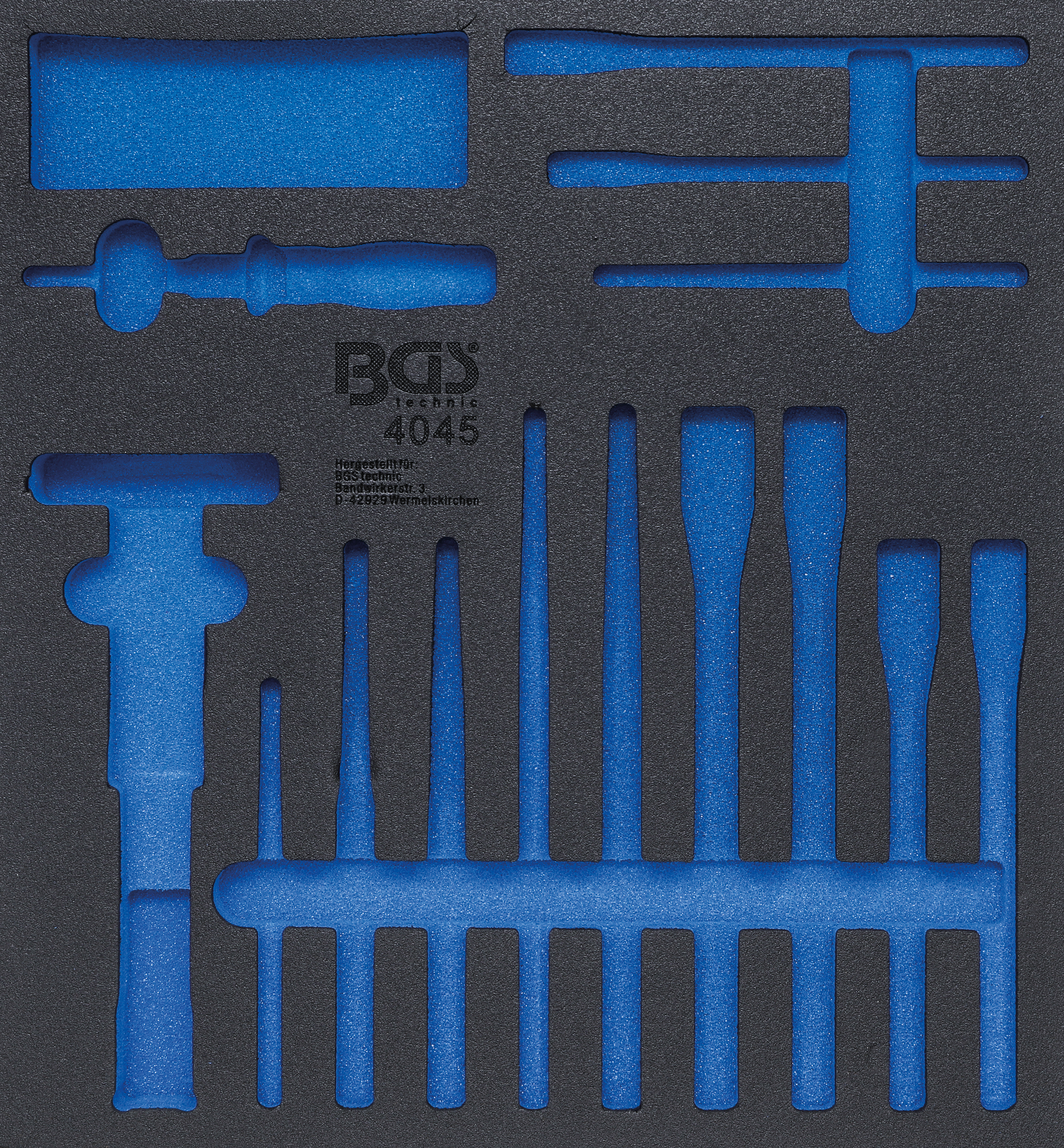 BGS Werkstattwageneinlage 2/3 | leer | für Art. 4045