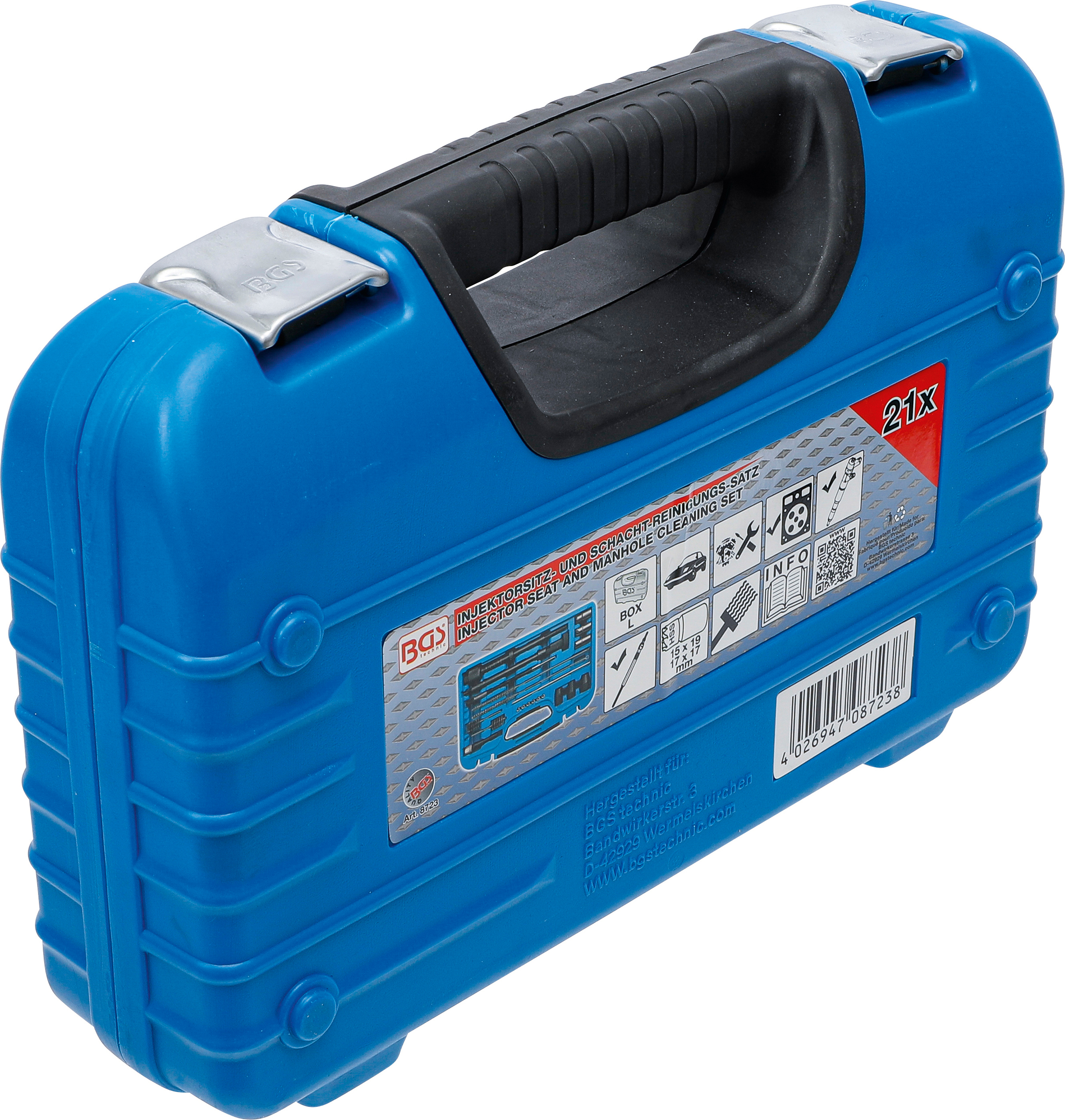 BGS Injektorsitz- und Schacht-Reinigungs-Satz