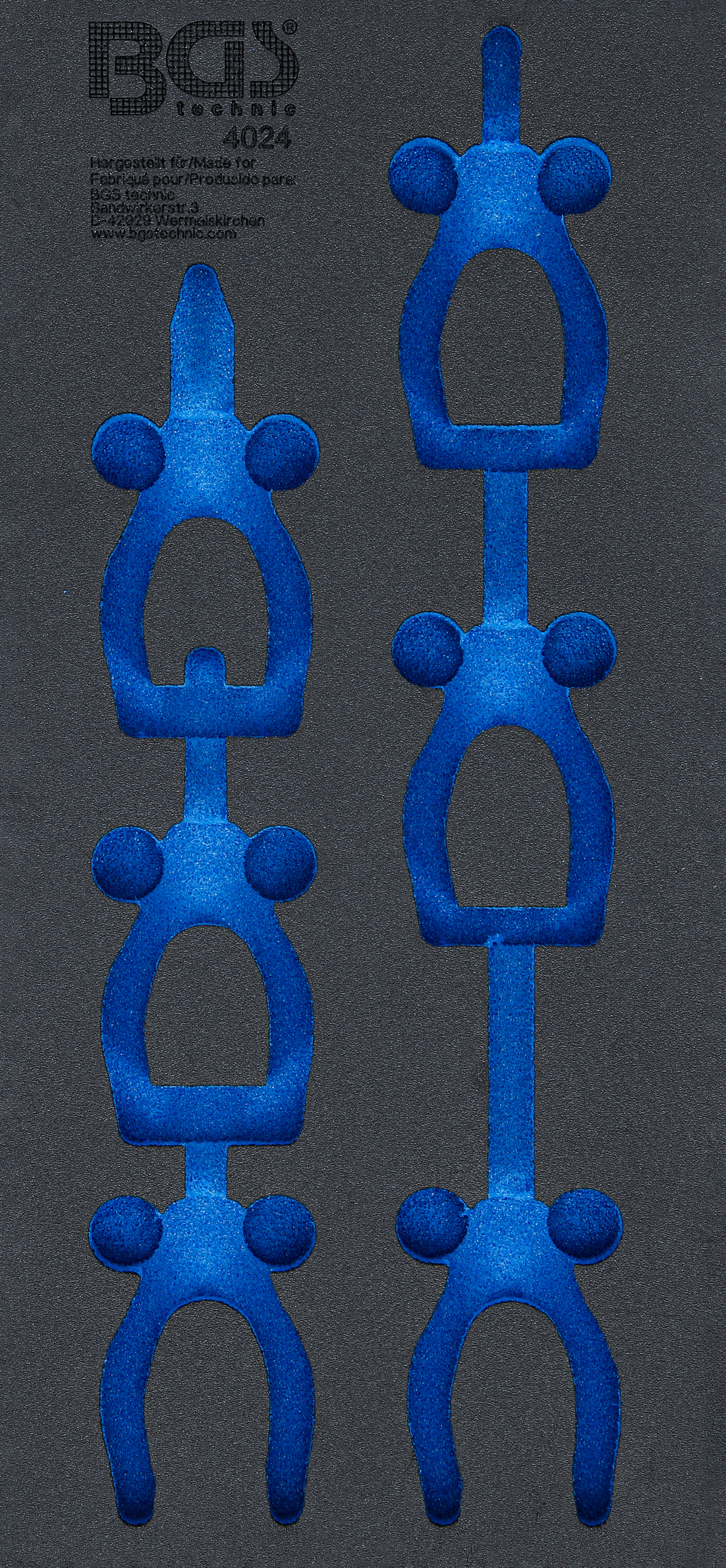 BGS Werkstattwageneinlage 1/3 | leer | für Art. 4024