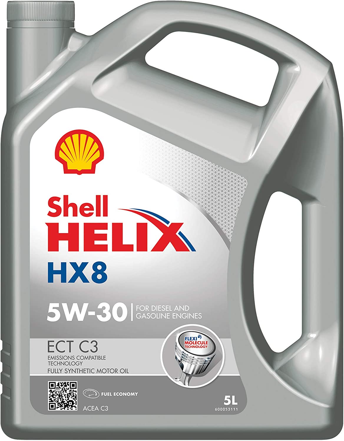 5W-30 Shell Helix HX8 ECT C3 Mercedes und BMW Freigabe Motoröl 5 Liter