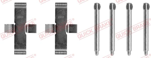 Zubehörsatz, Scheibenbremsbelag