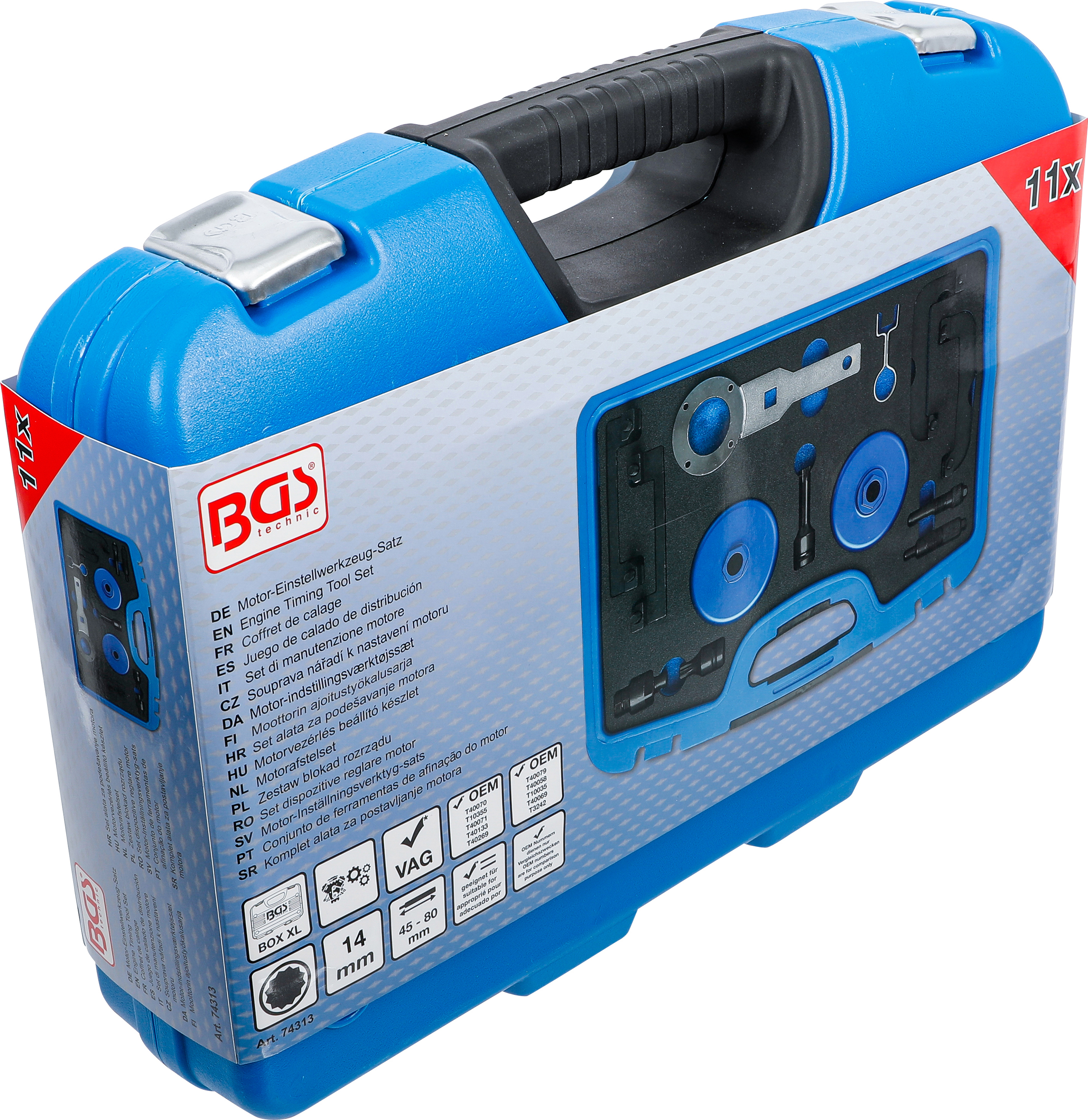 BGS Motor-Einstellwerkzeug-Satz | für VAG 2.4, 2.8, 3.0L Benzin