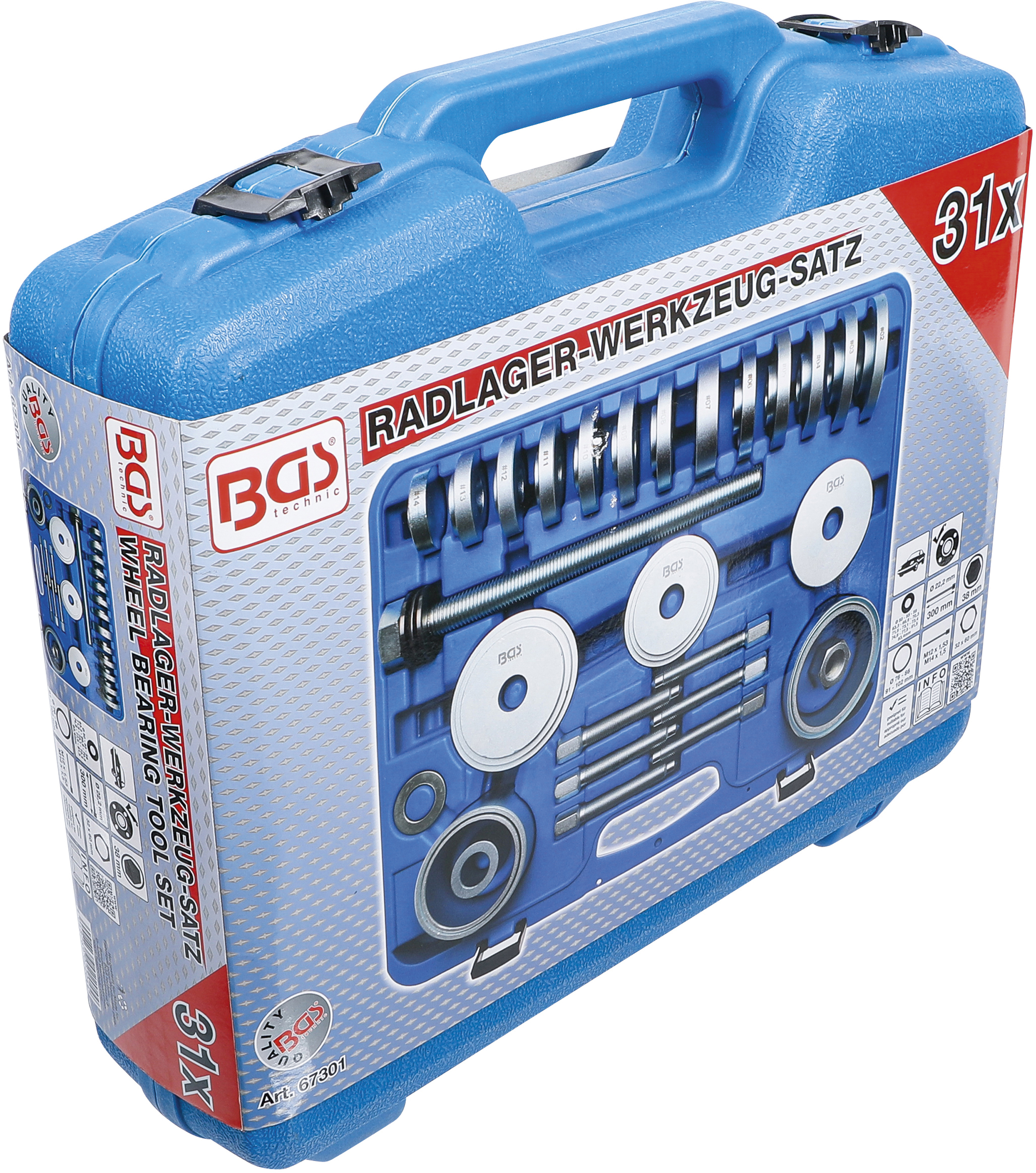 BGS Radlager-Werkzeug-Satz | 31-tlg.