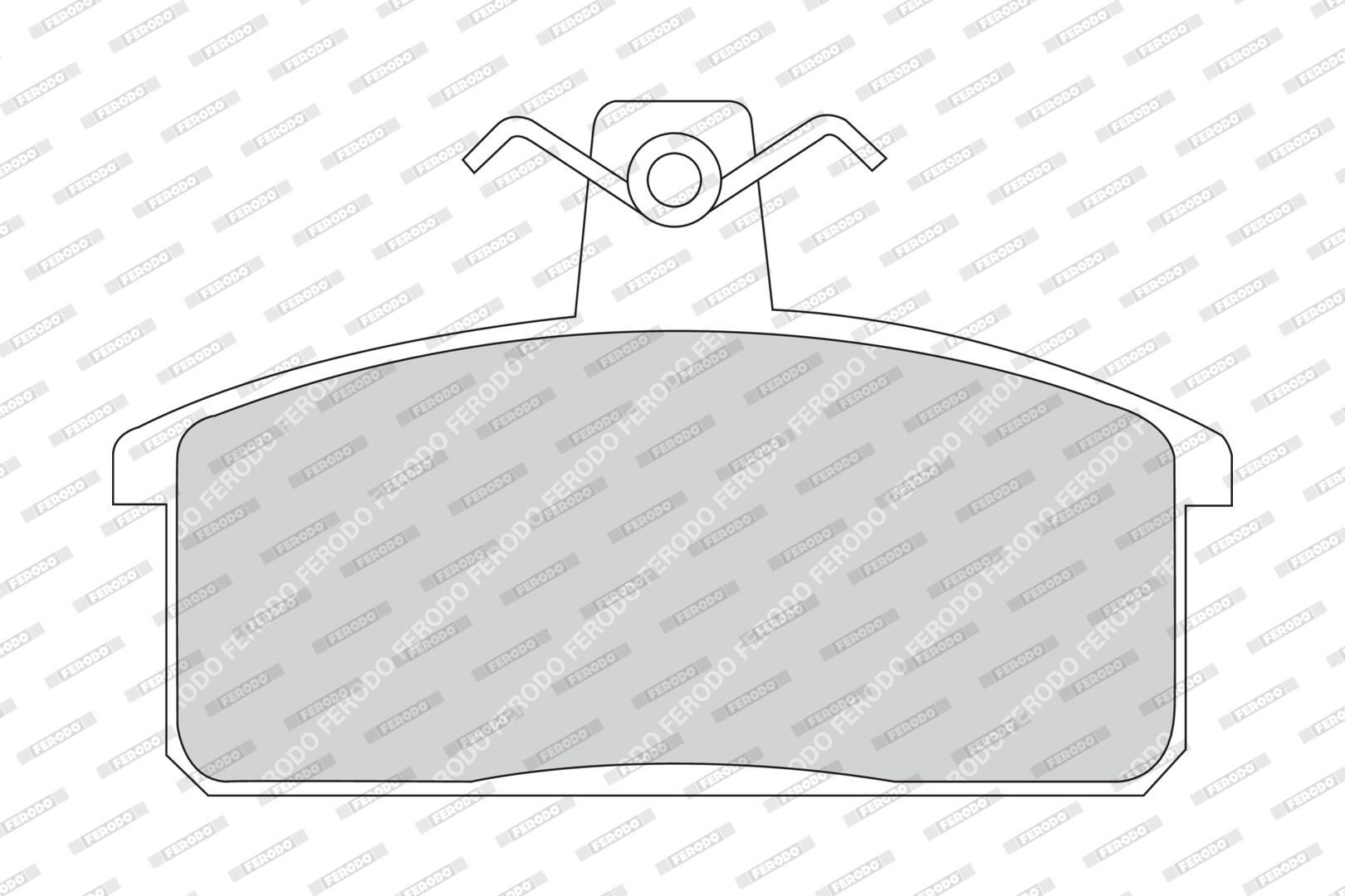 Bremsbelagsatz, Scheibenbremse