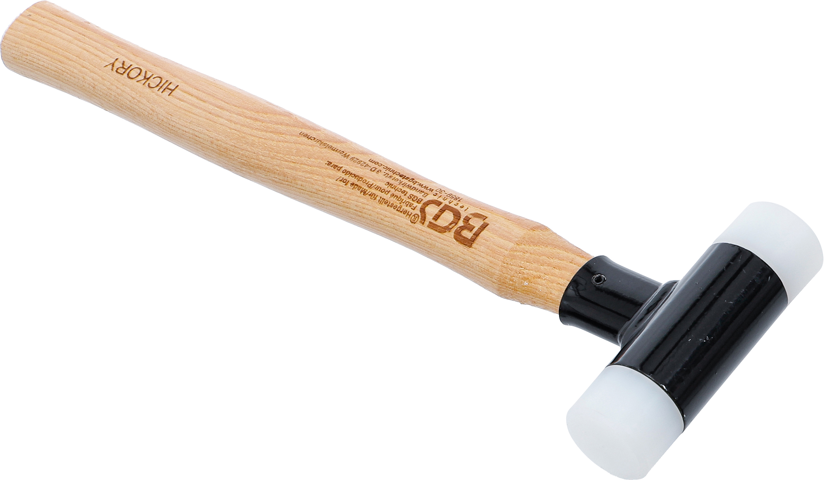 BGS Schonhammer | Hickory-Stiel | rückschlagfrei | Ø 30 mm | 300 g
