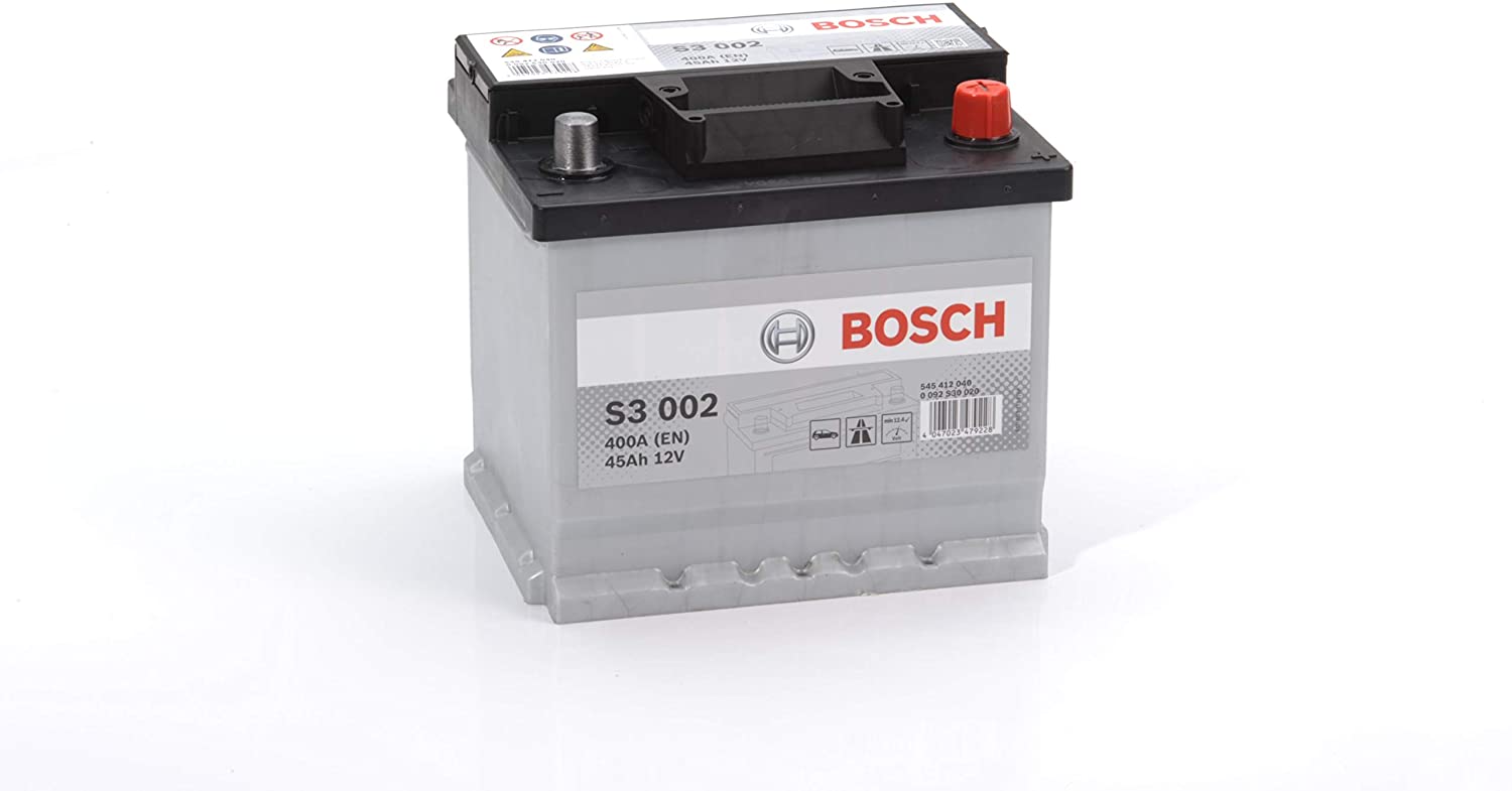 Starterbatterie Bosch S3 020 Autobatterie 12V 45Ah 400A