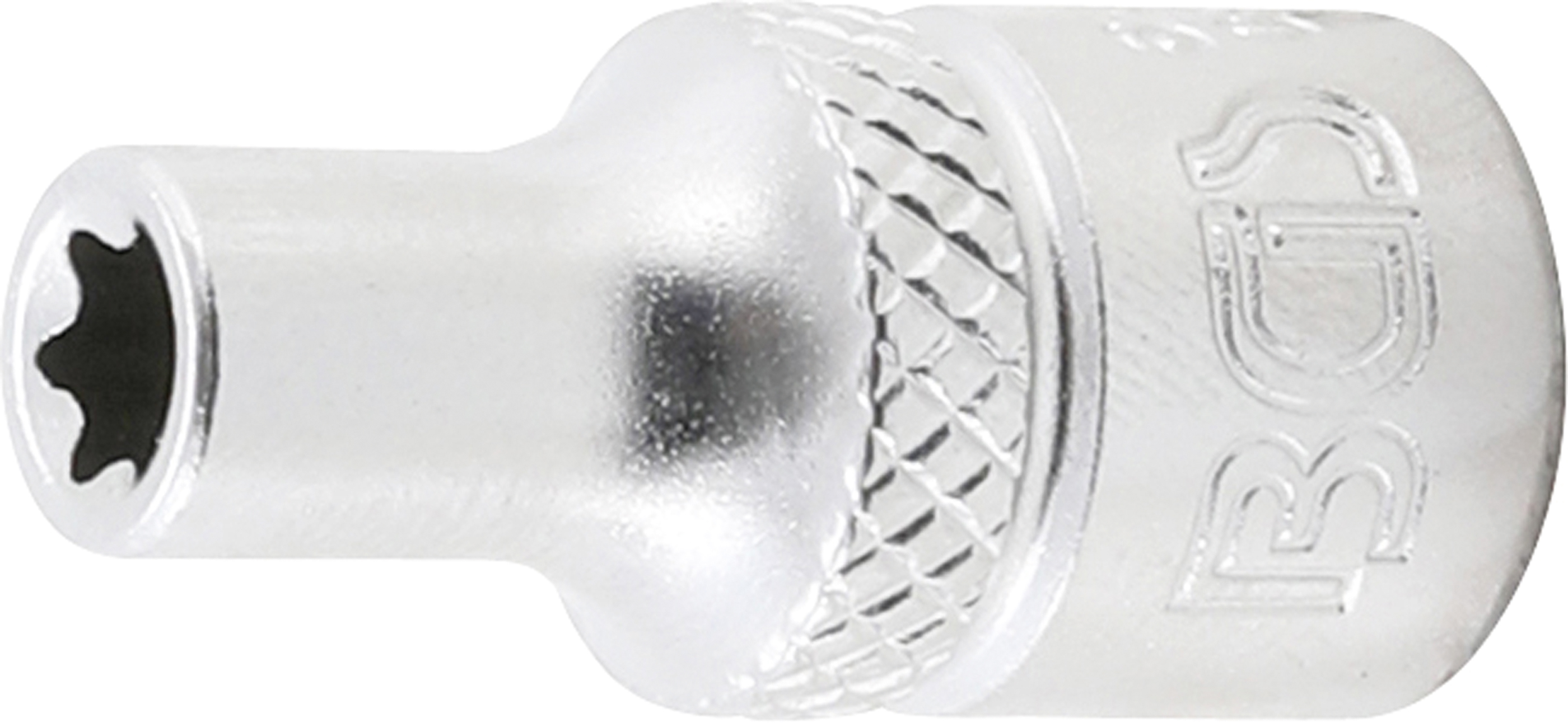 BGS Steckschlüssel-Einsatz E-Profil | Antrieb Innenvierkant 6,3 mm (1/4") | SW E5