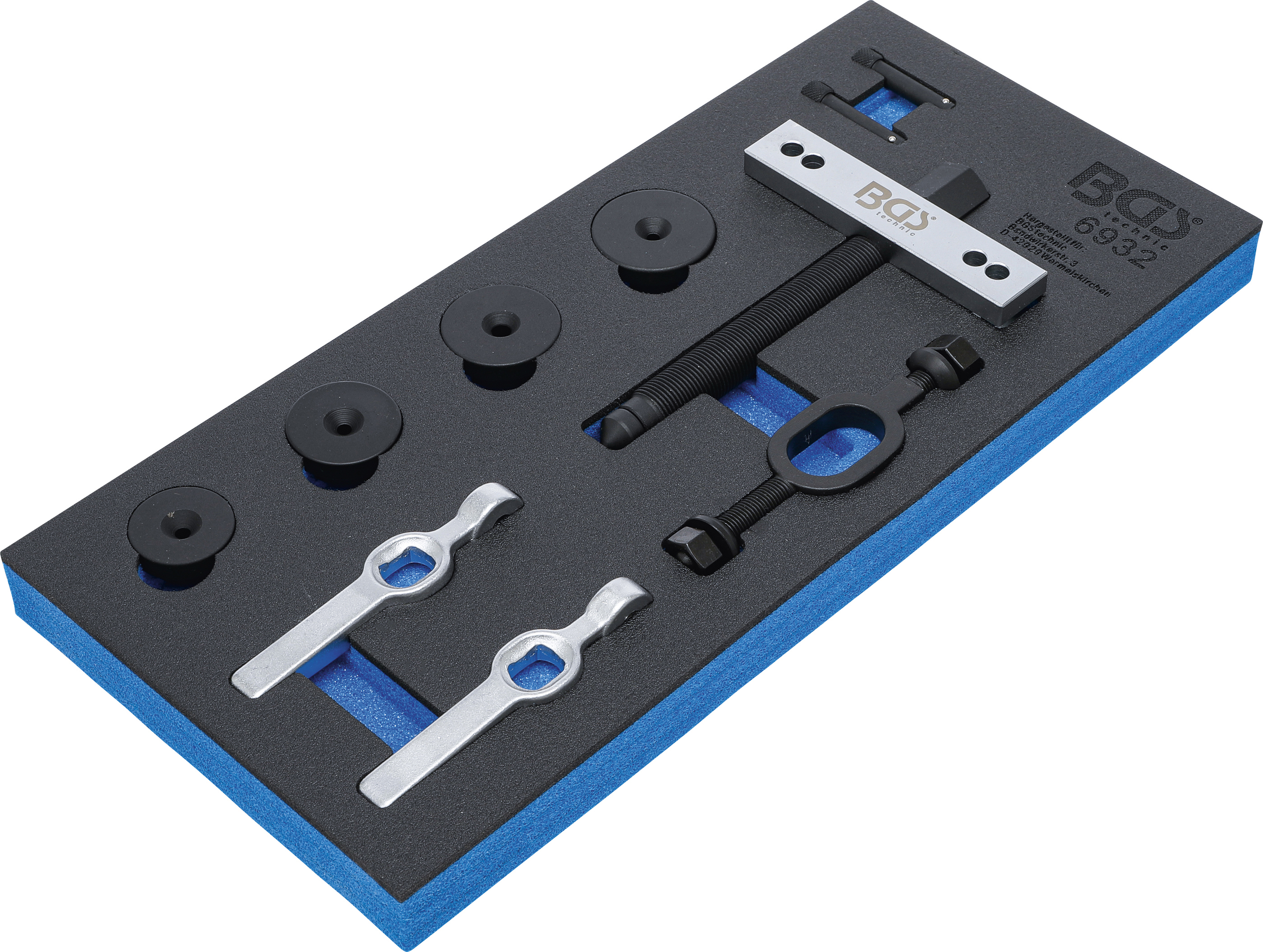 BGS Werkstattwageneinlage 1/3: Differentialkorb-Lager-Abzieher