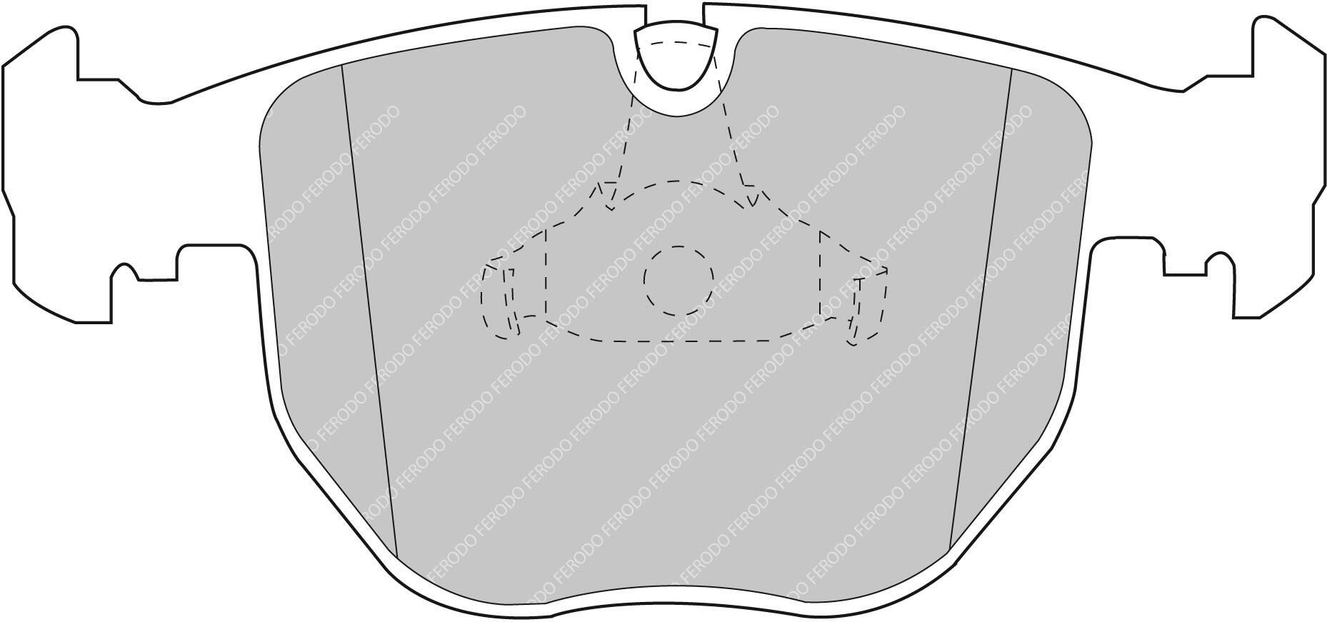 Bremsbelagsatz, Scheibenbremse