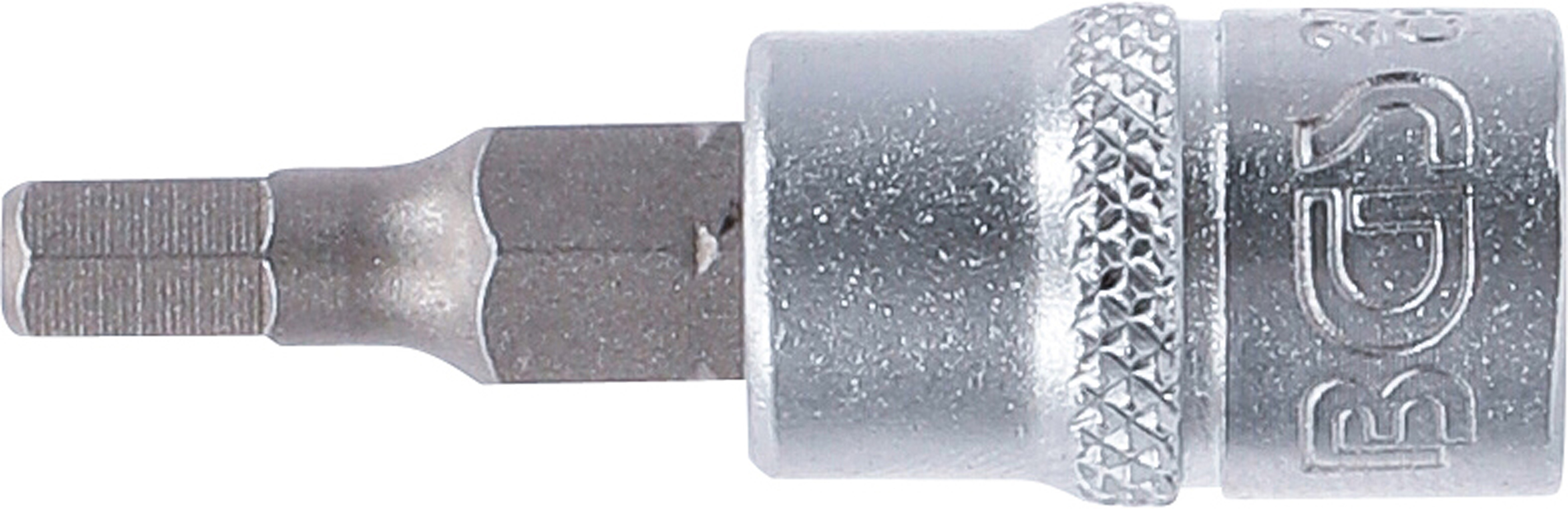 BGS Bit-Einsatz | Antrieb Innenvierkant 6,3 mm (1/4") | Innensechskant 5/32"