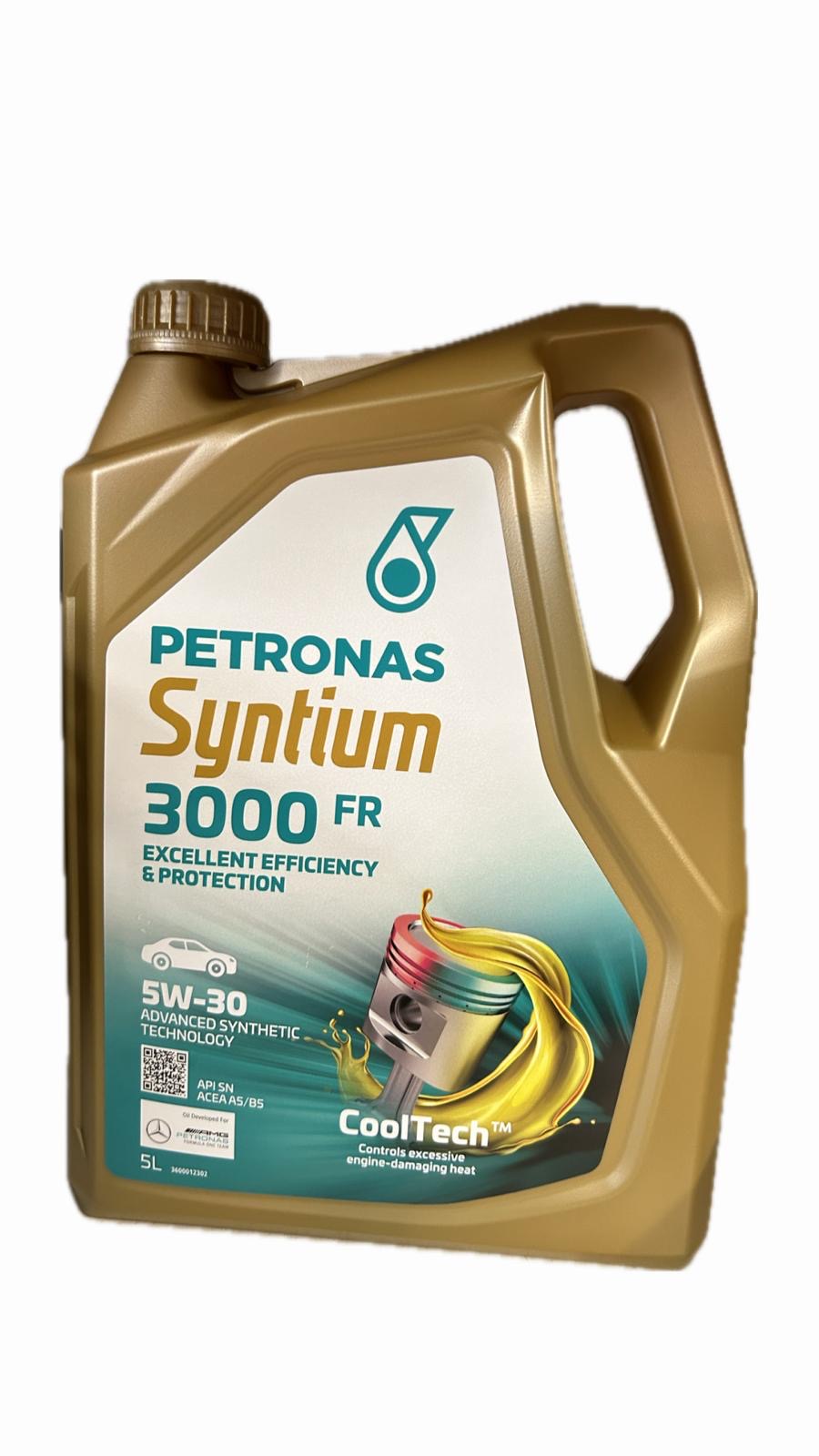5W-30 Petronas Syntium 3000 FR Motoröl 5 Liter