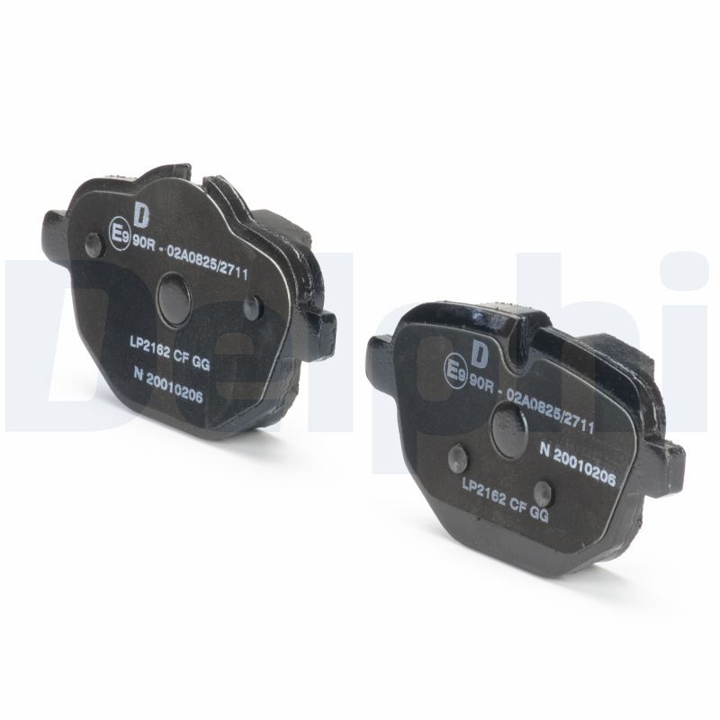 Bremsbelagsatz, Scheibenbremse “DELPHI D1473 , R90 Homologated , E9 90R-02A0825/2711 ”