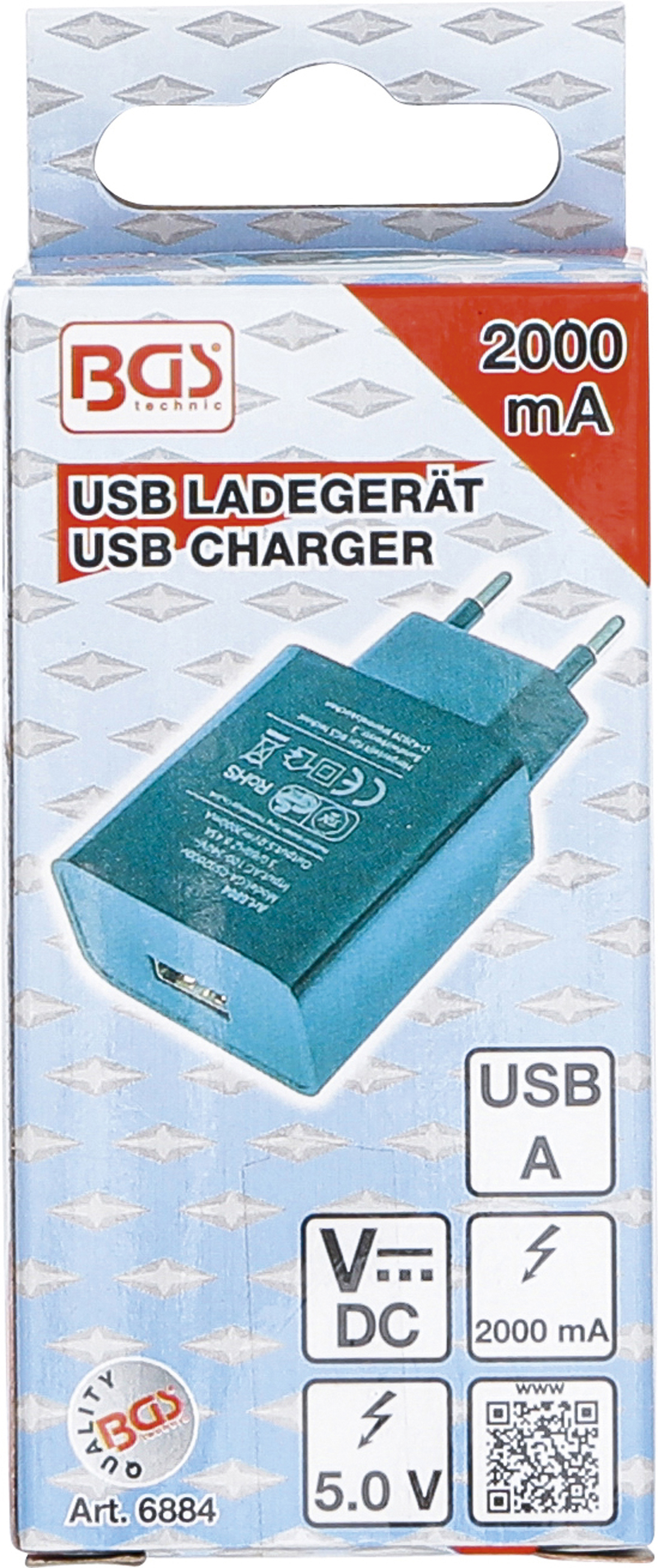 BGS Universal USB-Ladegerät | 2 A