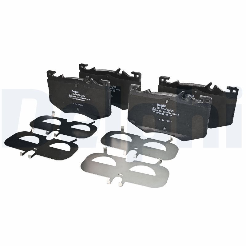 Bremsbelagsatz, Scheibenbremse