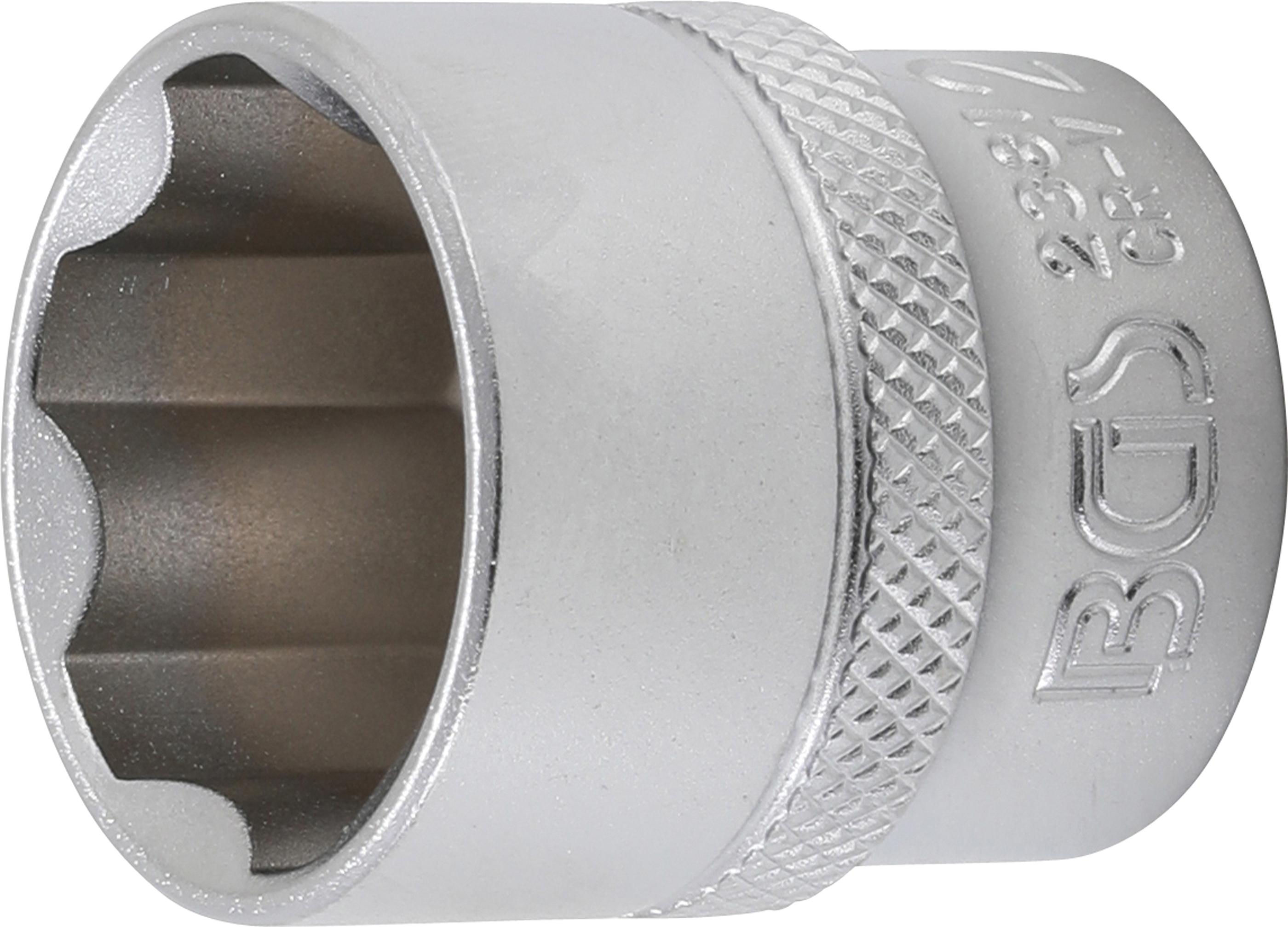 BGS Steckschlüssel-Einsatz Super Lock | Antrieb Innenvierkant 10 mm (3/8") | SW 21 mm