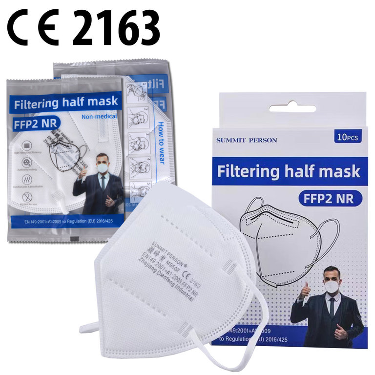 FFP2 Gesichtsmaske Mund Nasen Schutz WEISS Face Mask