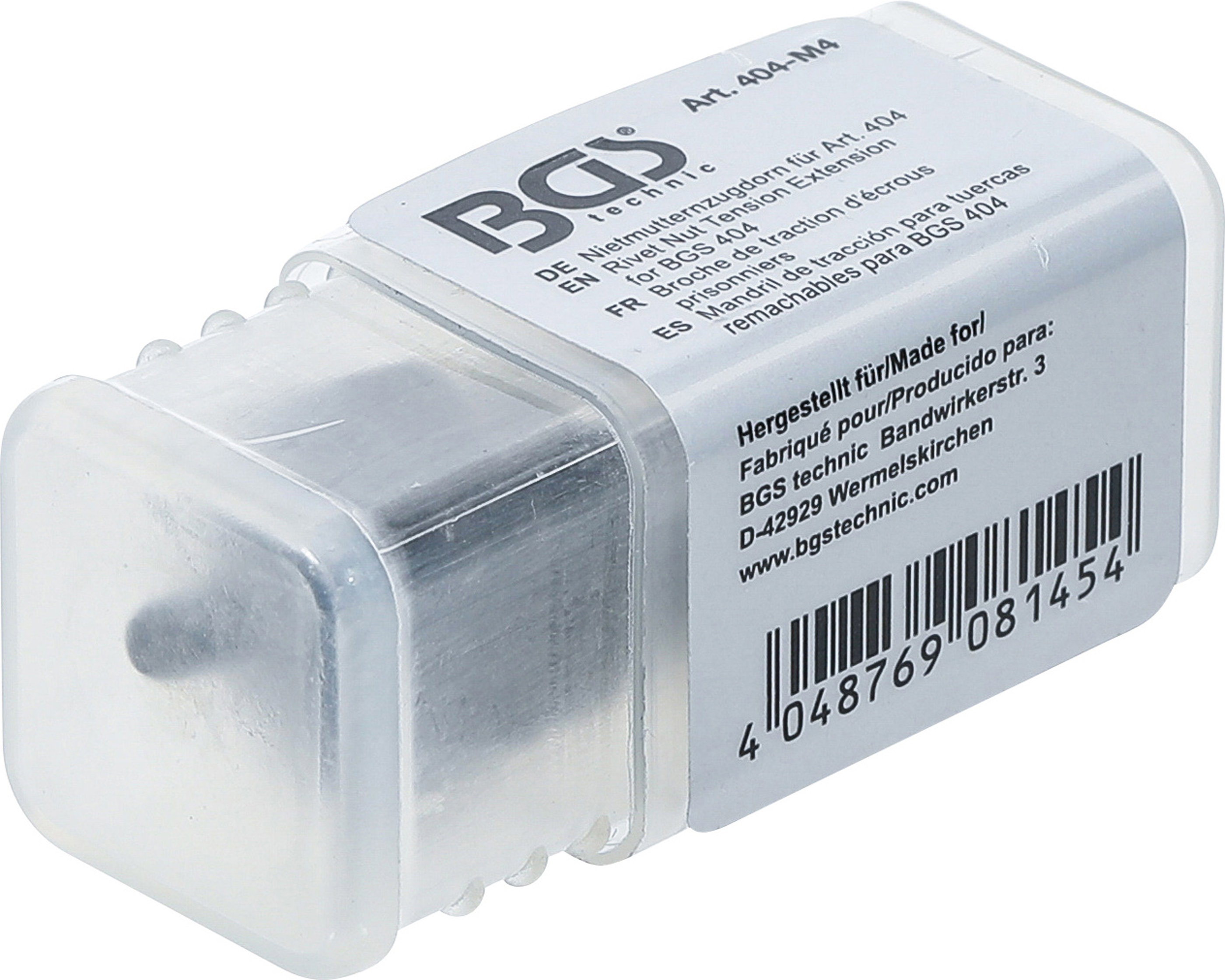 BGS Nietmutternzugdorn für Art. 404 | M4