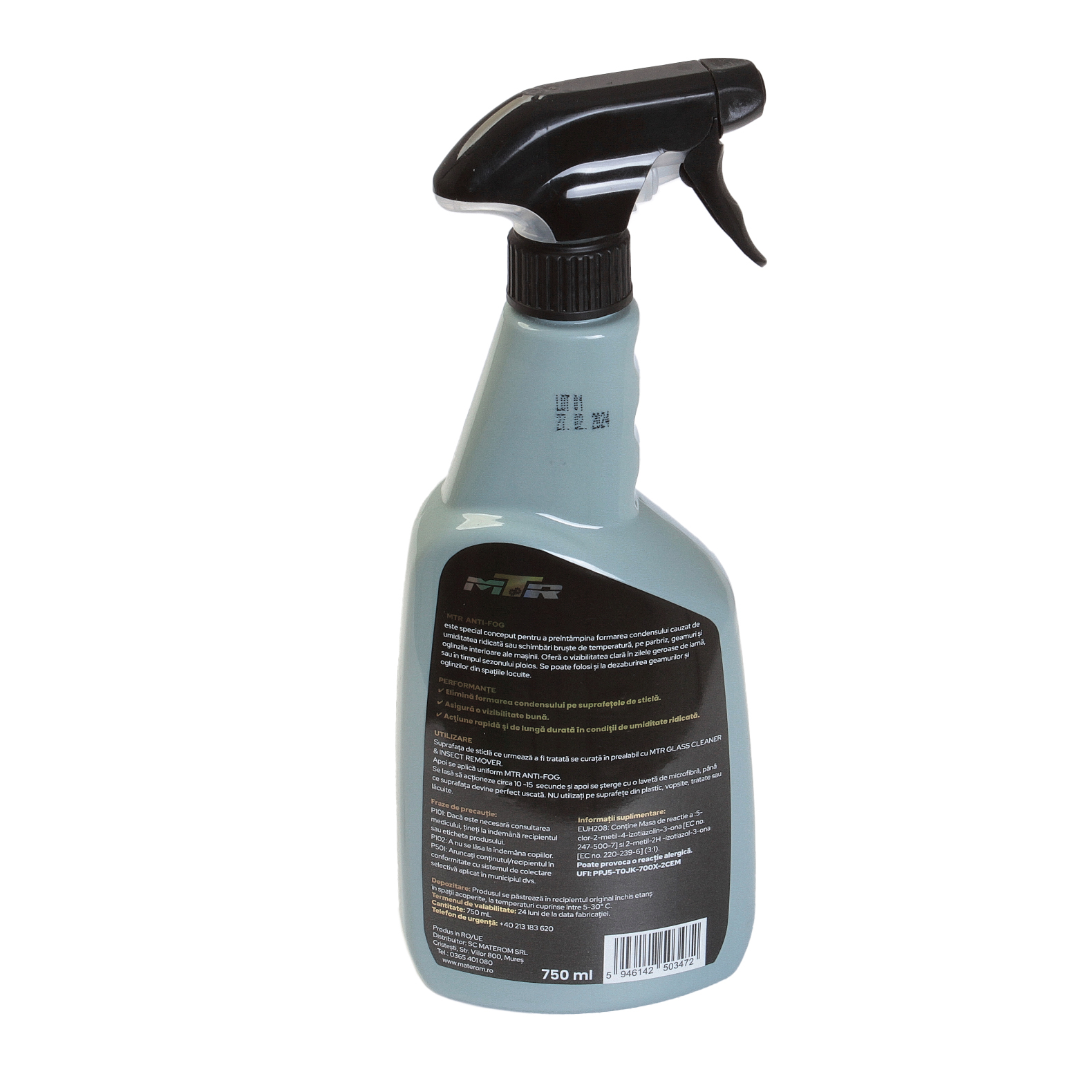 MTR Premium Car Care Antifog 750 ml