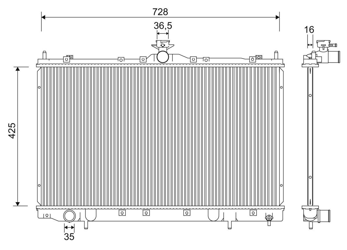 Kühler, Motorkühlung
