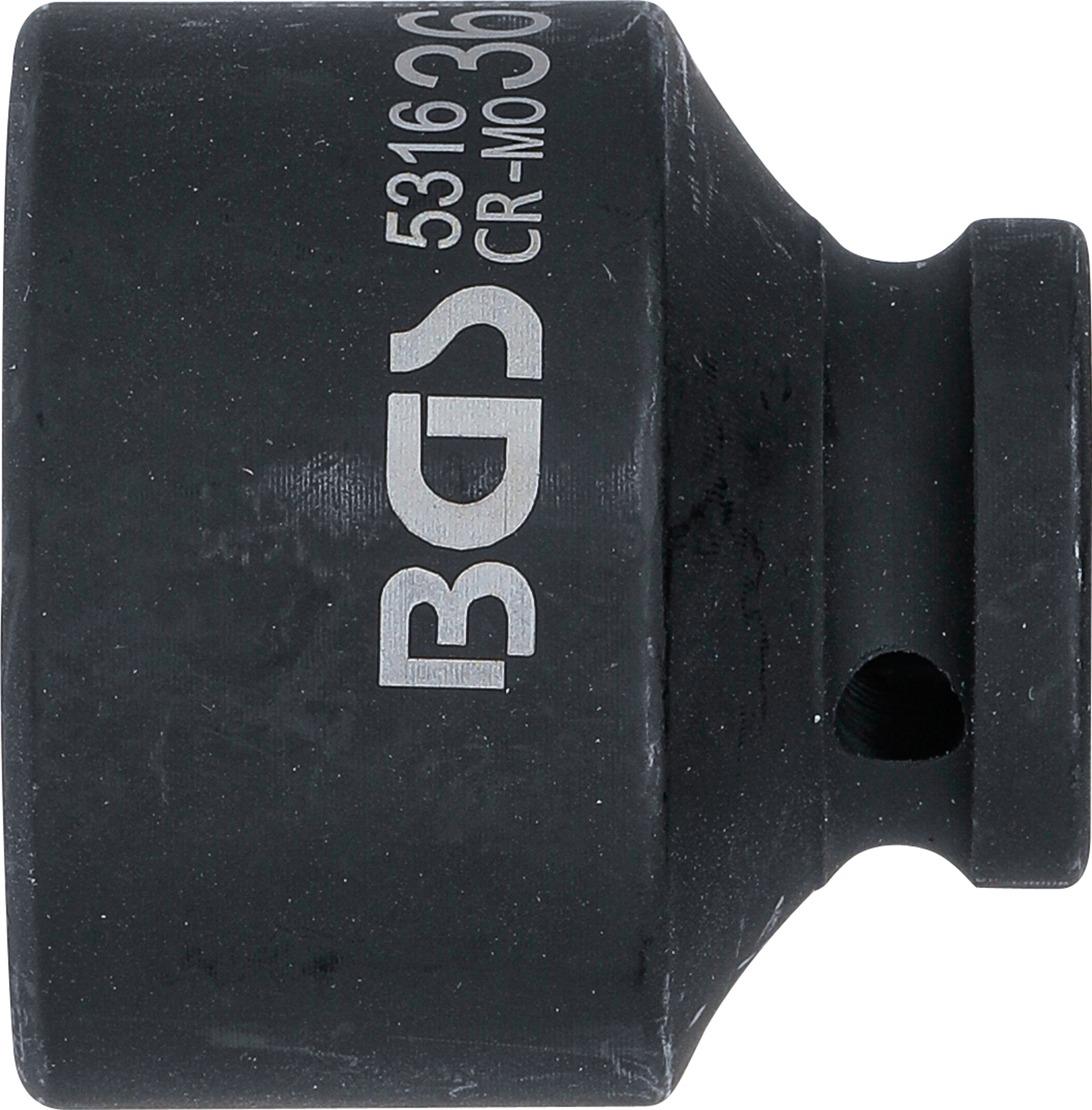 BGS Kraft-Steckschlüssel-Einsatz Zwölfkant | Antrieb Innenvierkant 12,5 mm (1/2") | SW 36 mm