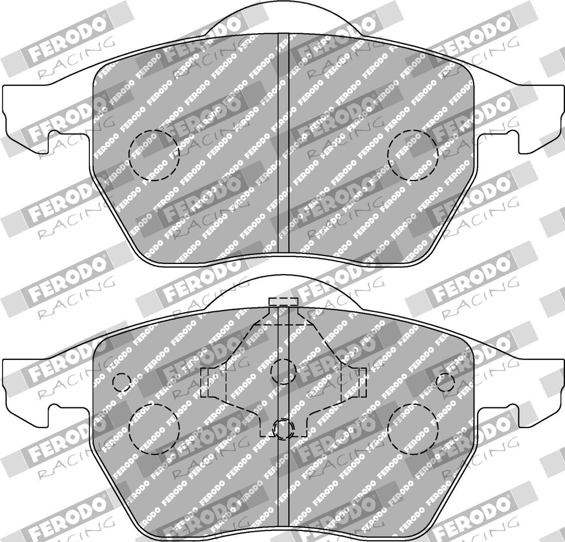 Bremsbelagsatz, Scheibenbremse